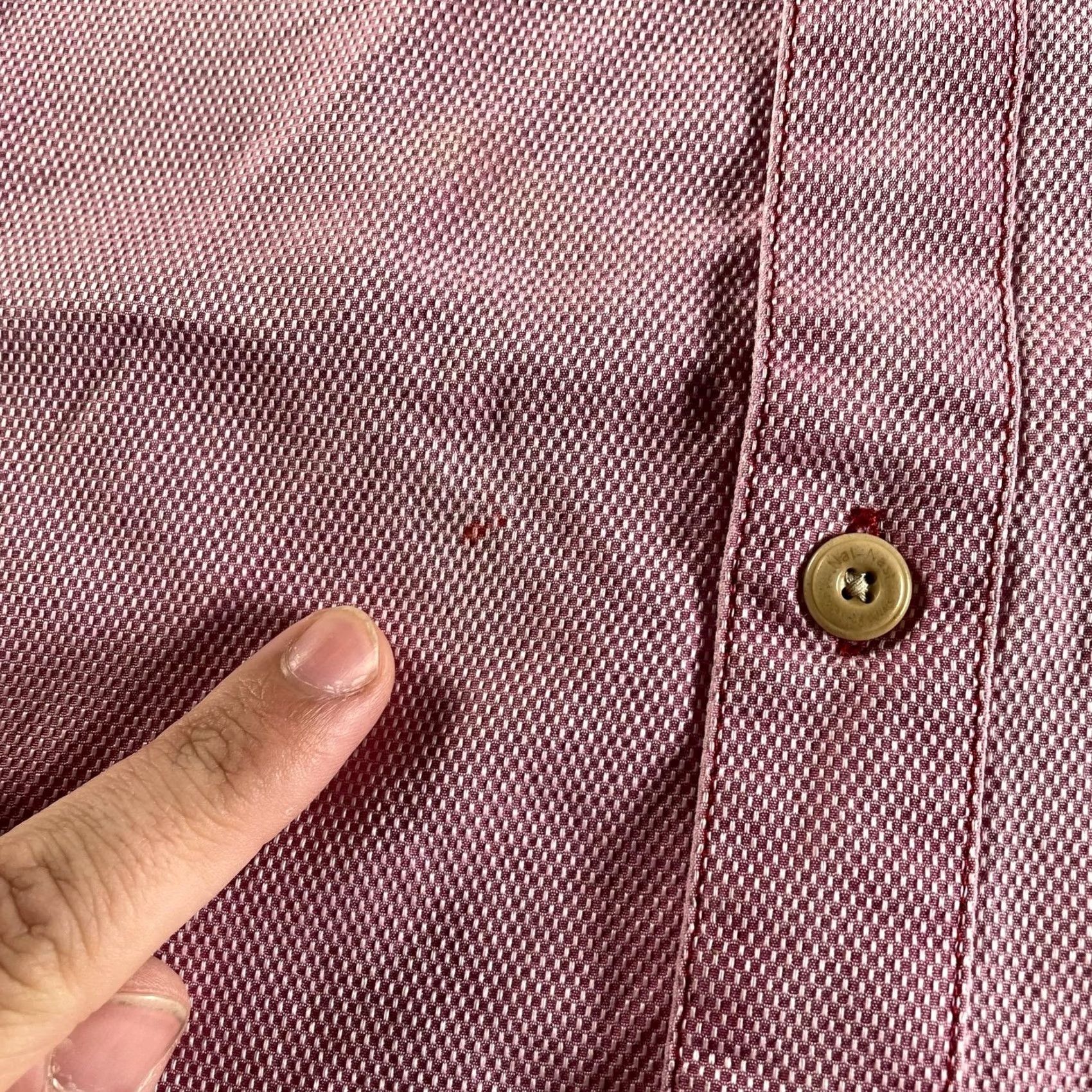Nat Nast Nat Nast Shirt Mens Large Pink Check Short Sleeve Silk Cotton Button Up Size US L / EU 52-54 / 3 - 3 Thumbnail