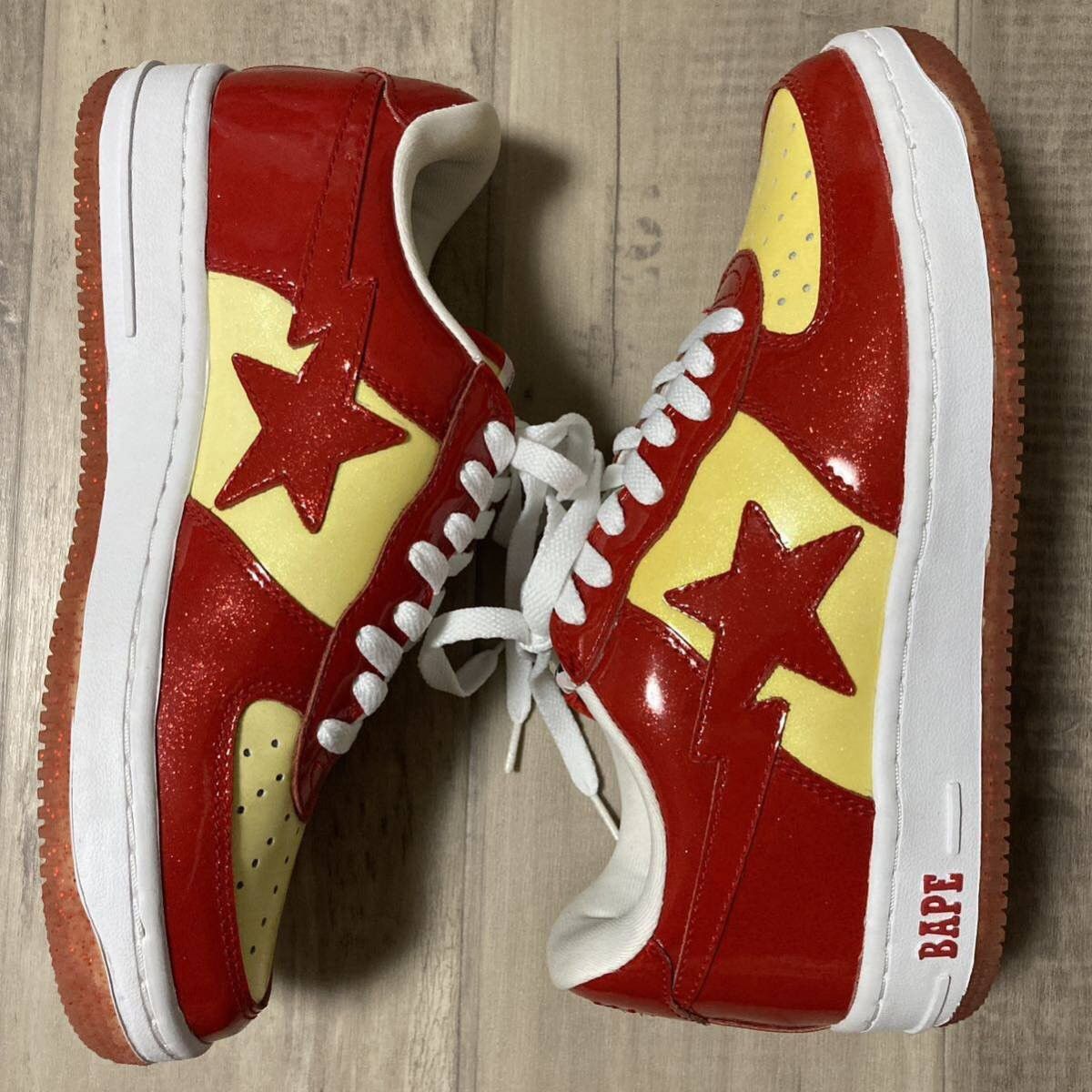 Bape Glitter BAPESTA sneakers a bathing ape BAPE STA Size US 8 / EU 41 - 3 Thumbnail