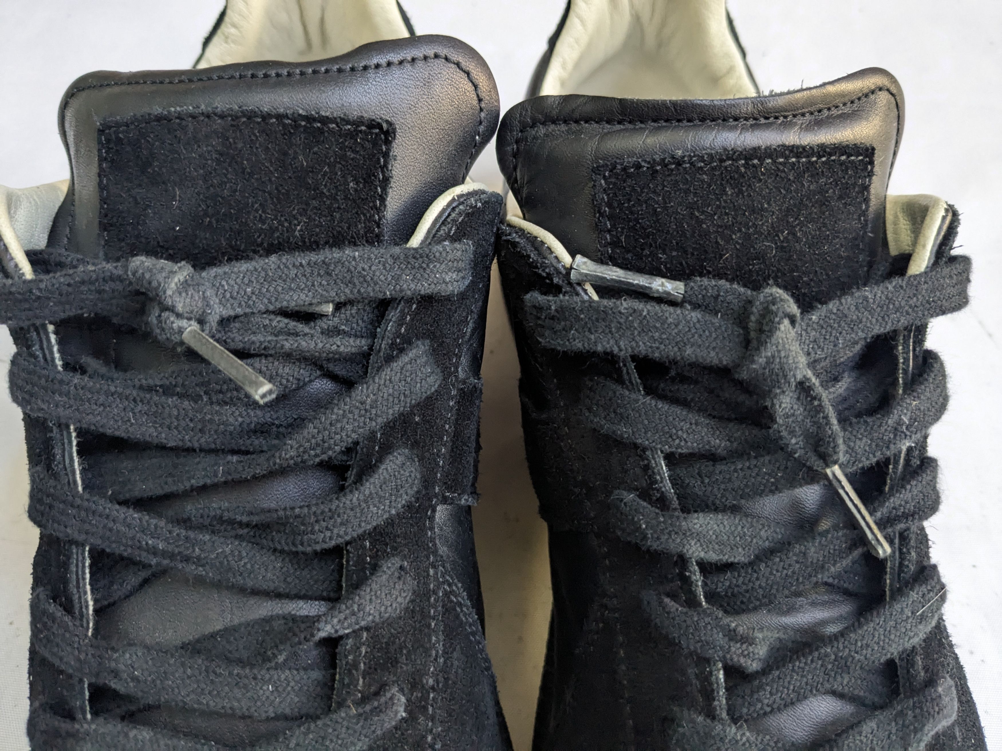 Maison Margiela Mason Margiela GAT Replica Sneakers Black 12 45 Low Tops Size US 12 / EU 45 - 3 Thumbnail