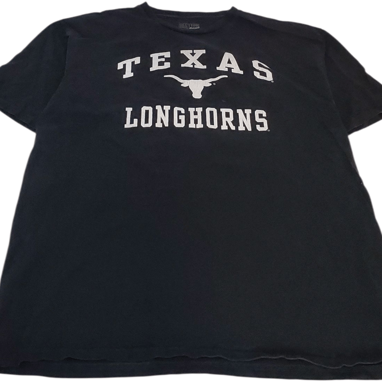 Vintage Texas Longhorns Arc Logo Black & White T-Shirt Size US XL / EU 56 / 4 - 2 Thumbnail