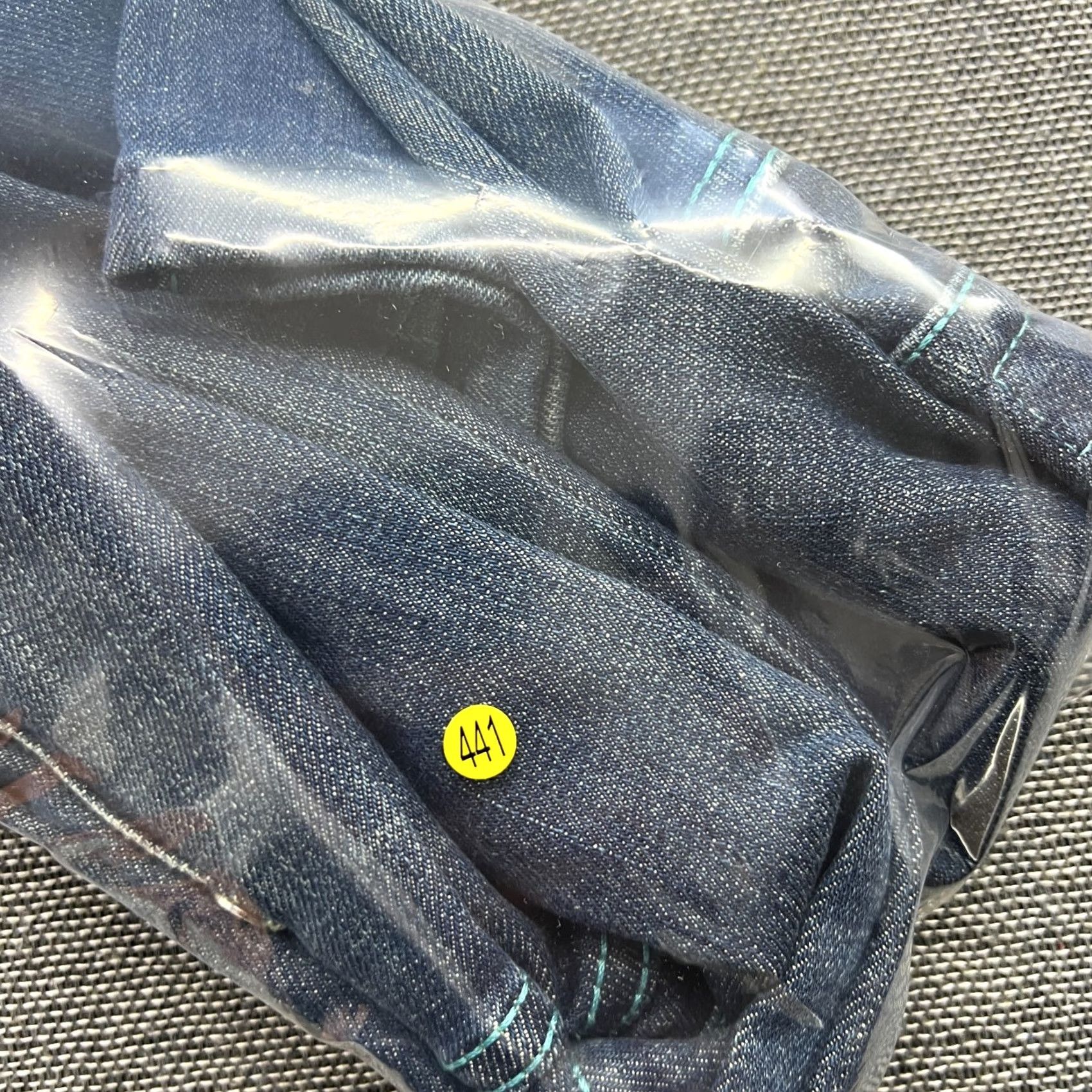 Jacob Cohen Jacob Cohen J711-S Jeans Womens W32 L29 Blue Denim Slim Fit Straight Mid Rise Size 24" / US 00 / IT 34 - 2 Thumbnail