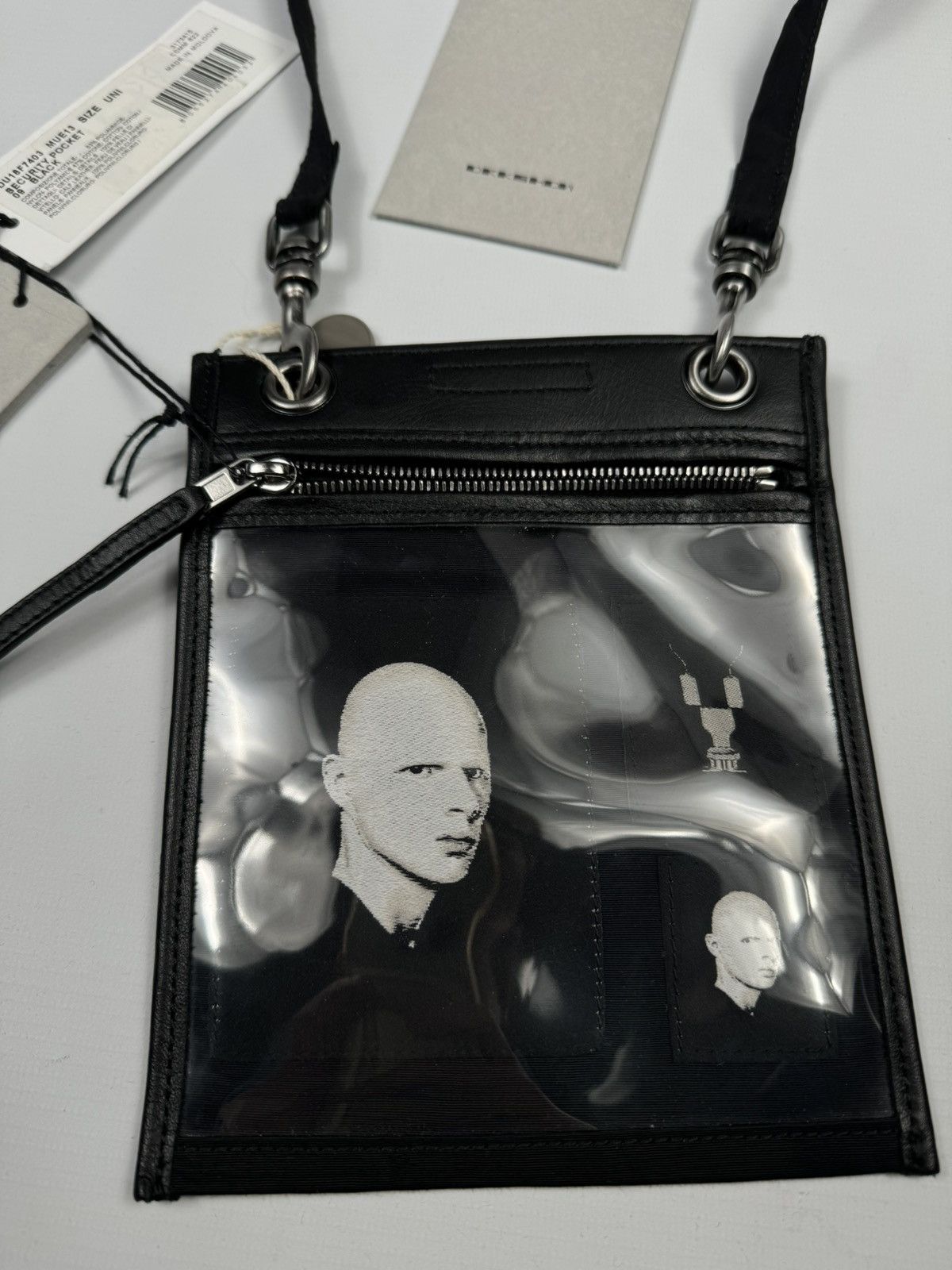 Rick Owens DRKSHDW Black Pocket Pouch Rick Owens Drkshdw Black Security Pocket Pouch Rick Owens