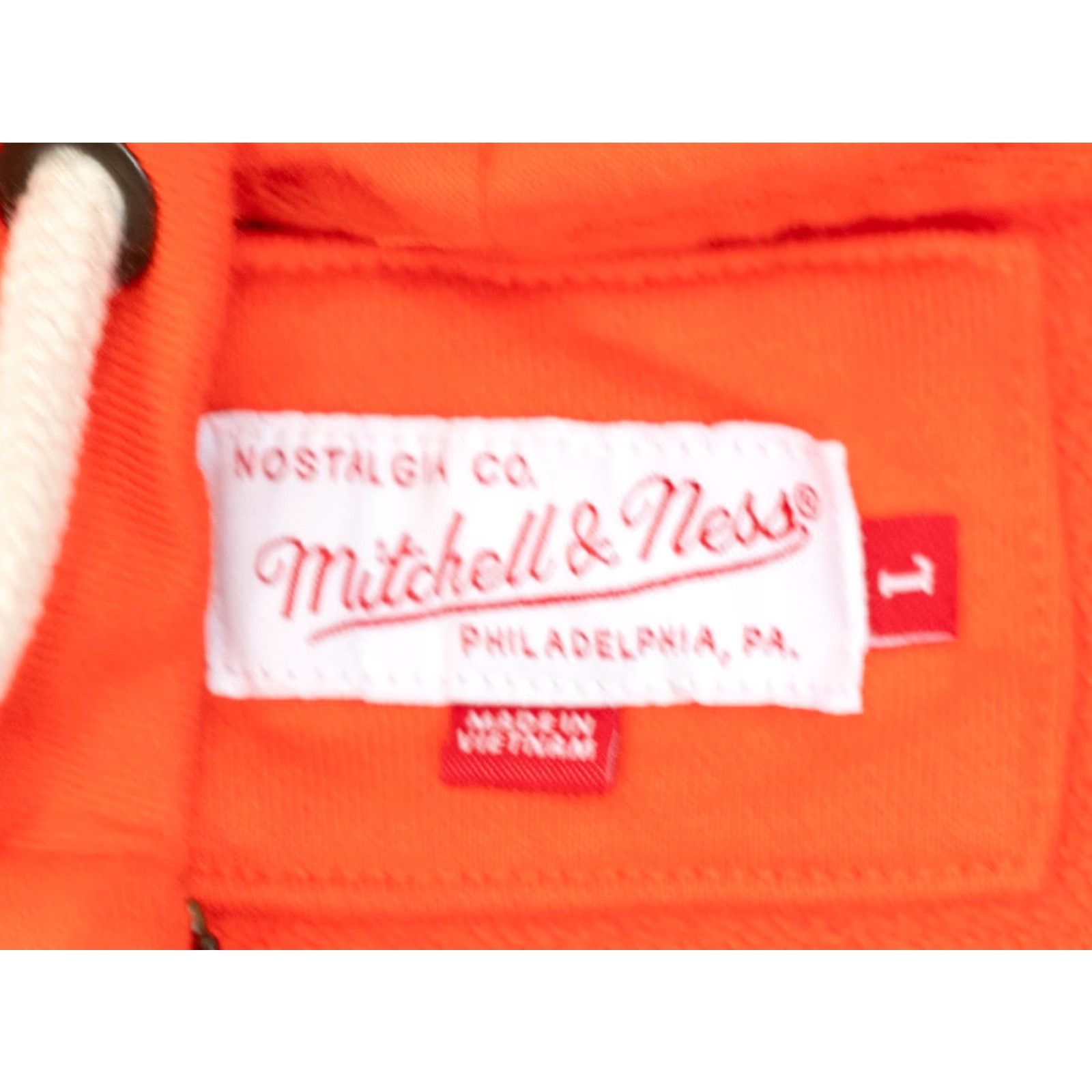 Mitchell & Ness VINTAGE Cincinnati Bengals Mitchell & Ness Sweatshirt Women L NFL Pullover Hoodie Size L / US 10 / IT 46 - 2 Thumbnail