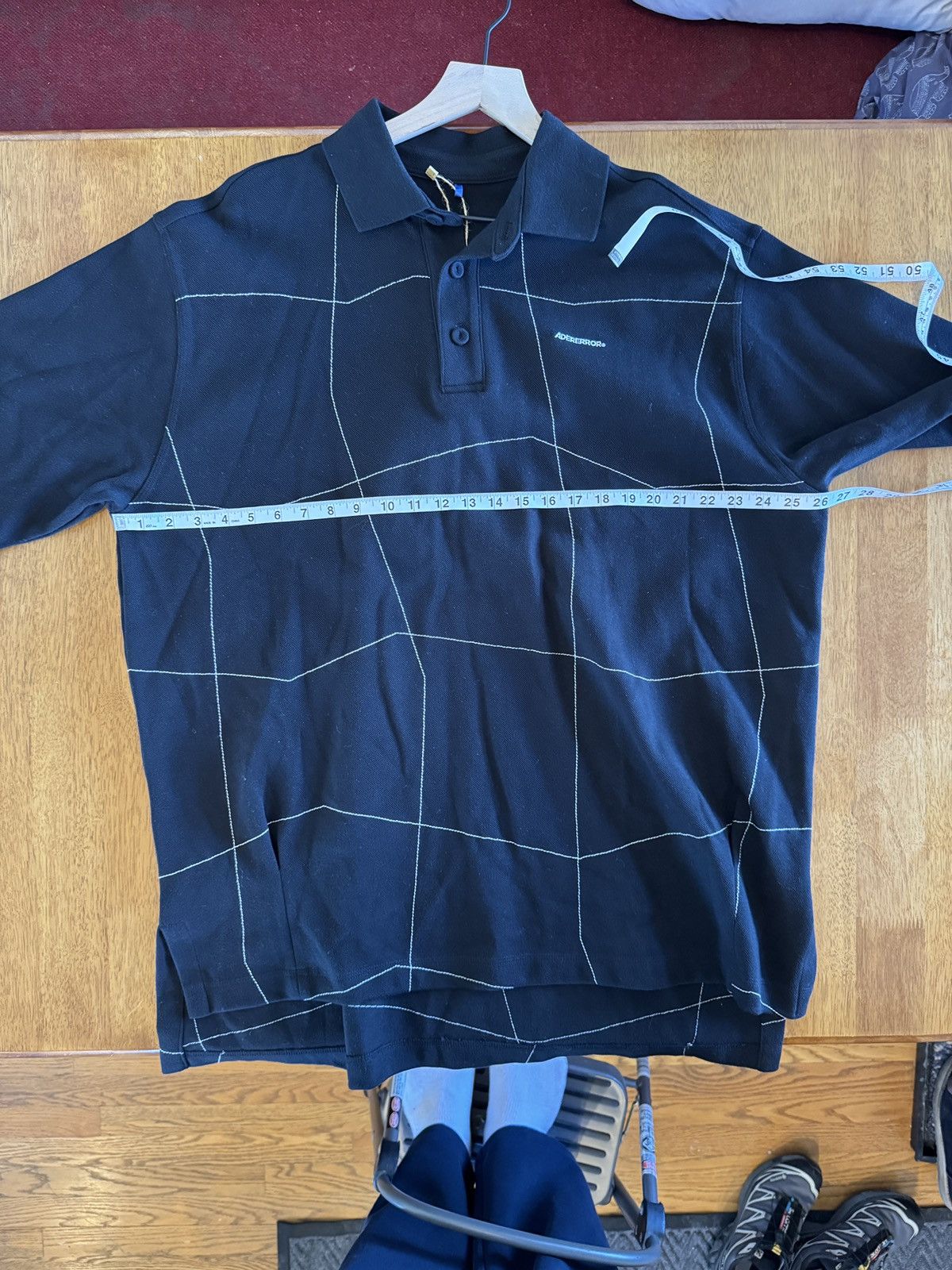 Ader Error Polo with Contrast Stitching Size US M / EU 48-50 / 2 - 7 Thumbnail