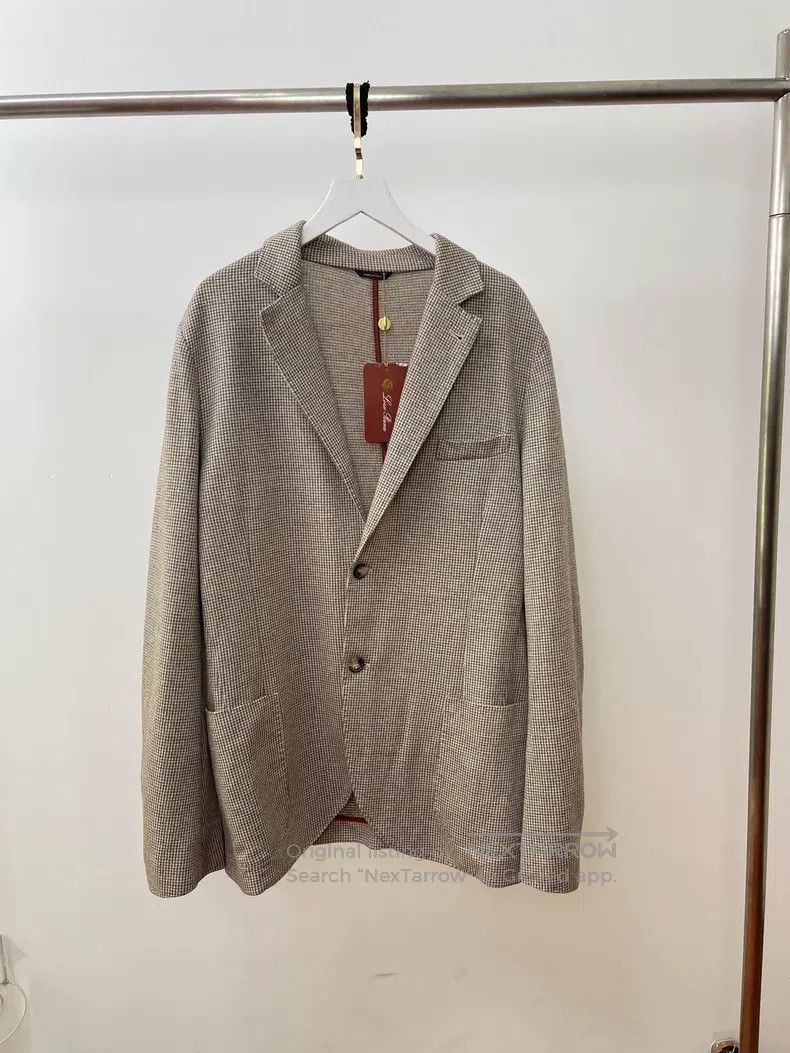 Loro Piana Loro Piana Herringbone Coat Size 52R - 1 Thumbnail