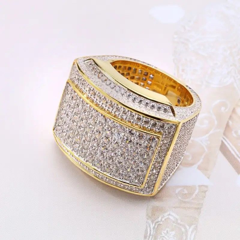 Jewelry Business Men's Fashion Luxury Unique Ring Size ONE SIZE - 3 Thumbnail