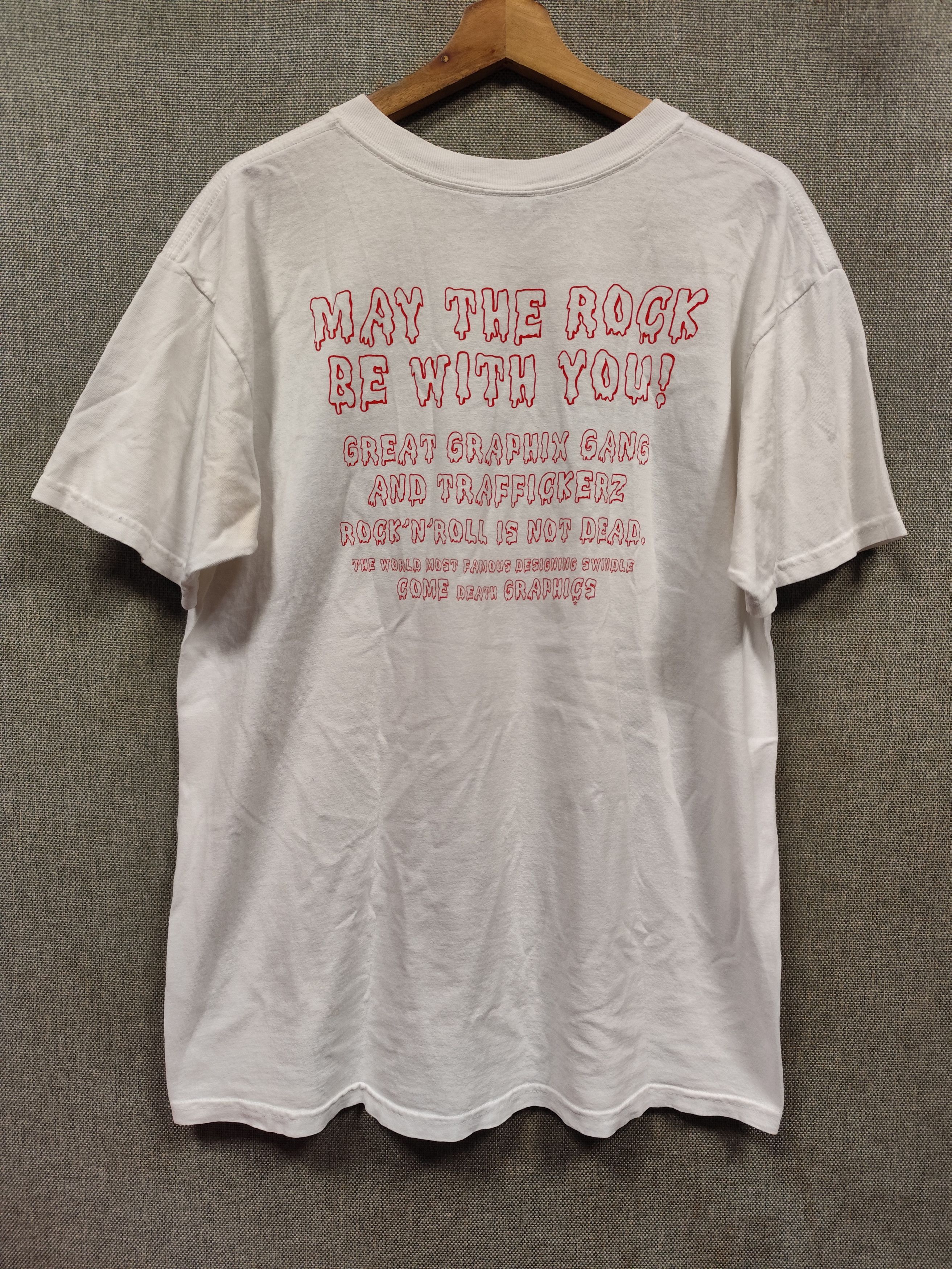 Anvil T Shirt Comme Death Garcons Made In Usa Size US L / EU 52-54 / 3 - 2 Thumbnail