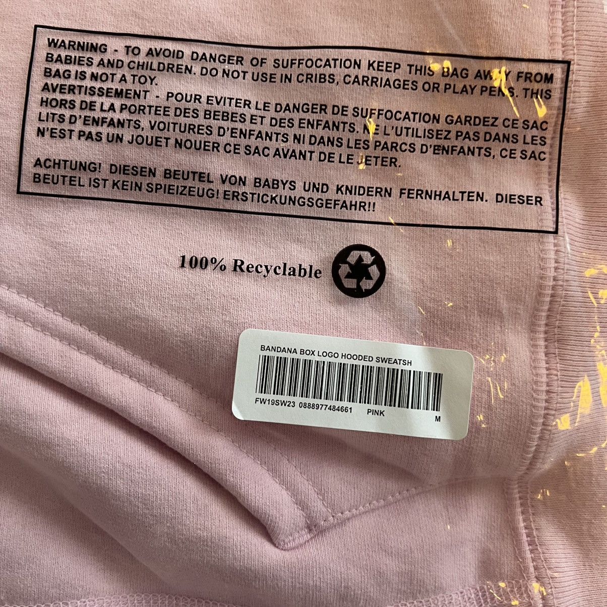 Supreme NEW Supreme Bandana Box Logo Hoodie Pink Paisley Medium Size US M / EU 48-50 / 2 - 5 Thumbnail