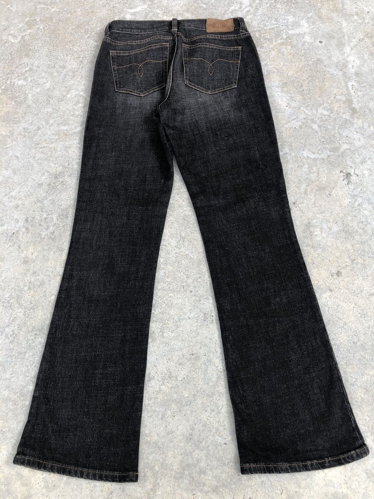 Lauren Ralph Lauren Japanese Lauren Flared Jeans Patchwork Size US 29 - 2 Thumbnail