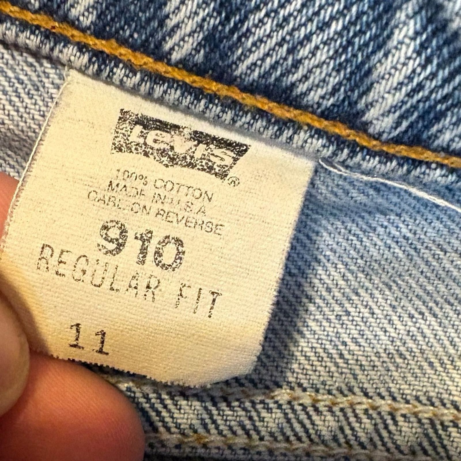 Levi's Levi‎ 910 jean shorts 11 Size 30" / US 8 / IT 44 - 4 Thumbnail