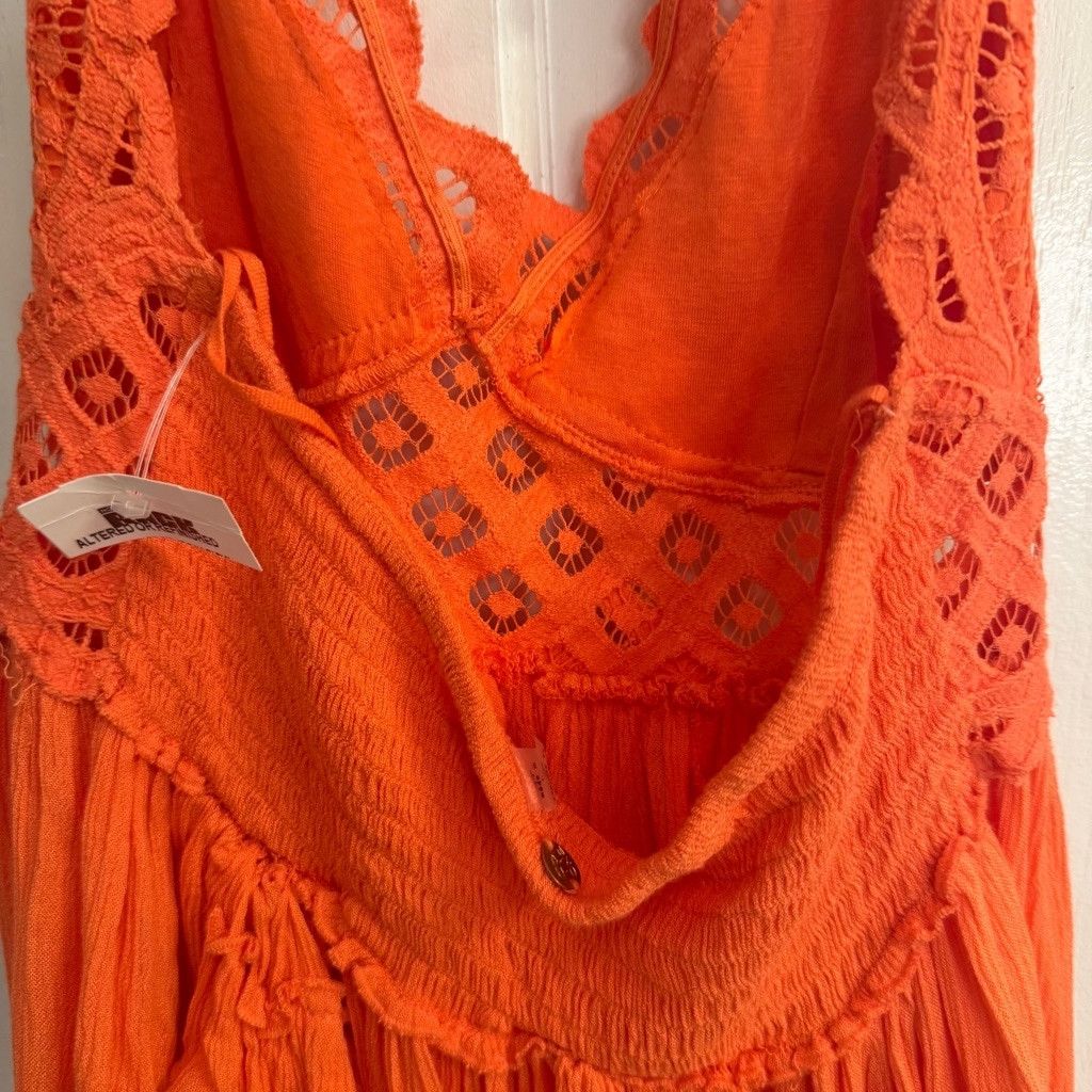 Free People Women's Free People Top S/P Orange Size S / US 4 / IT 40 - 6 Thumbnail