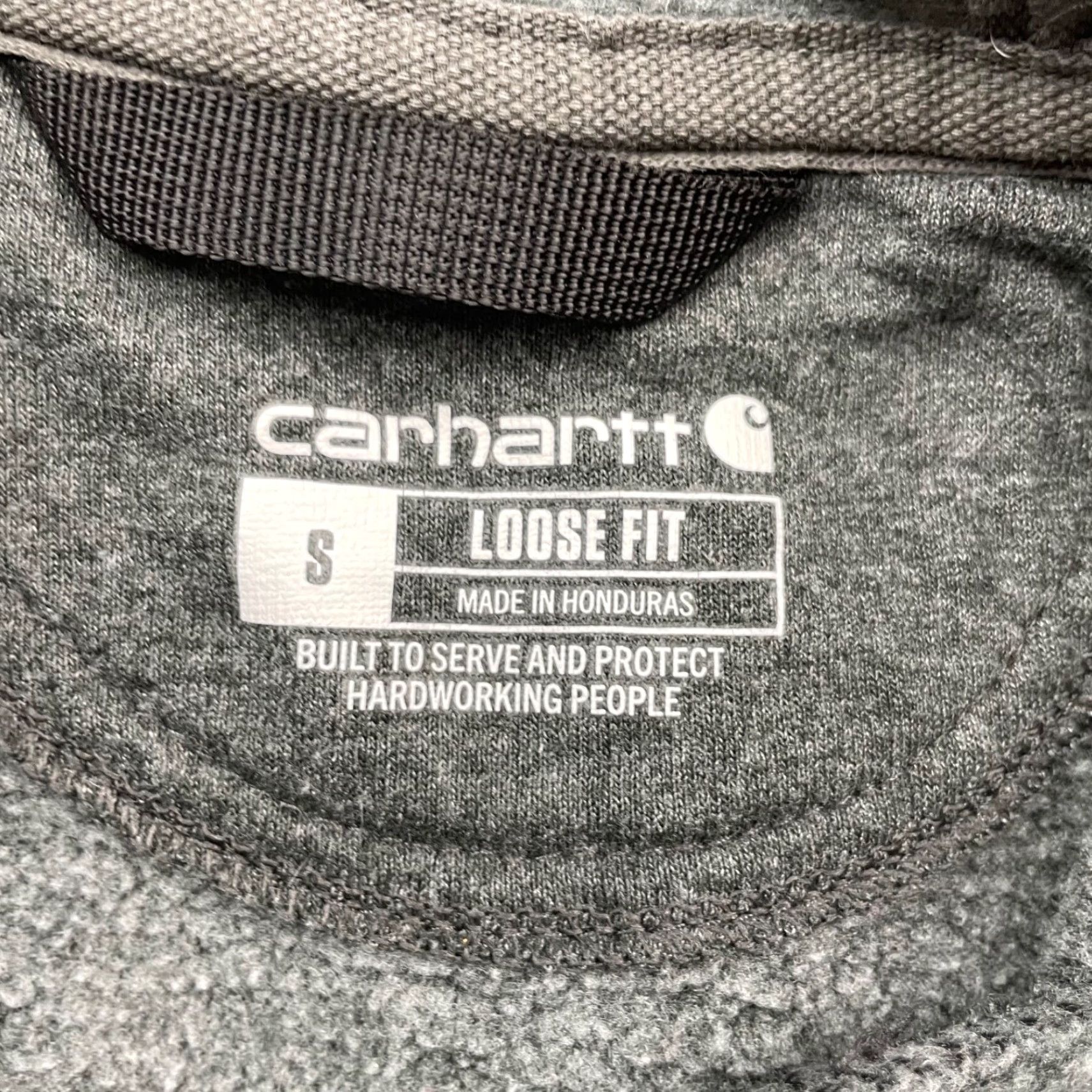 Carhartt Carhartt Men's Loose Fit Pullover Hoodie Gray Small Size US S / EU 44-46 / 1 - 5 Thumbnail