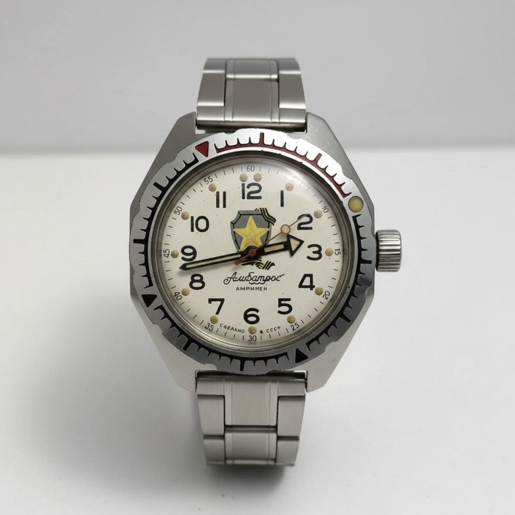 Vintage Vintage Mens Watch Vostok Amphibia Albatross USSR 164 Size ONE SIZE - 1 Thumbnail