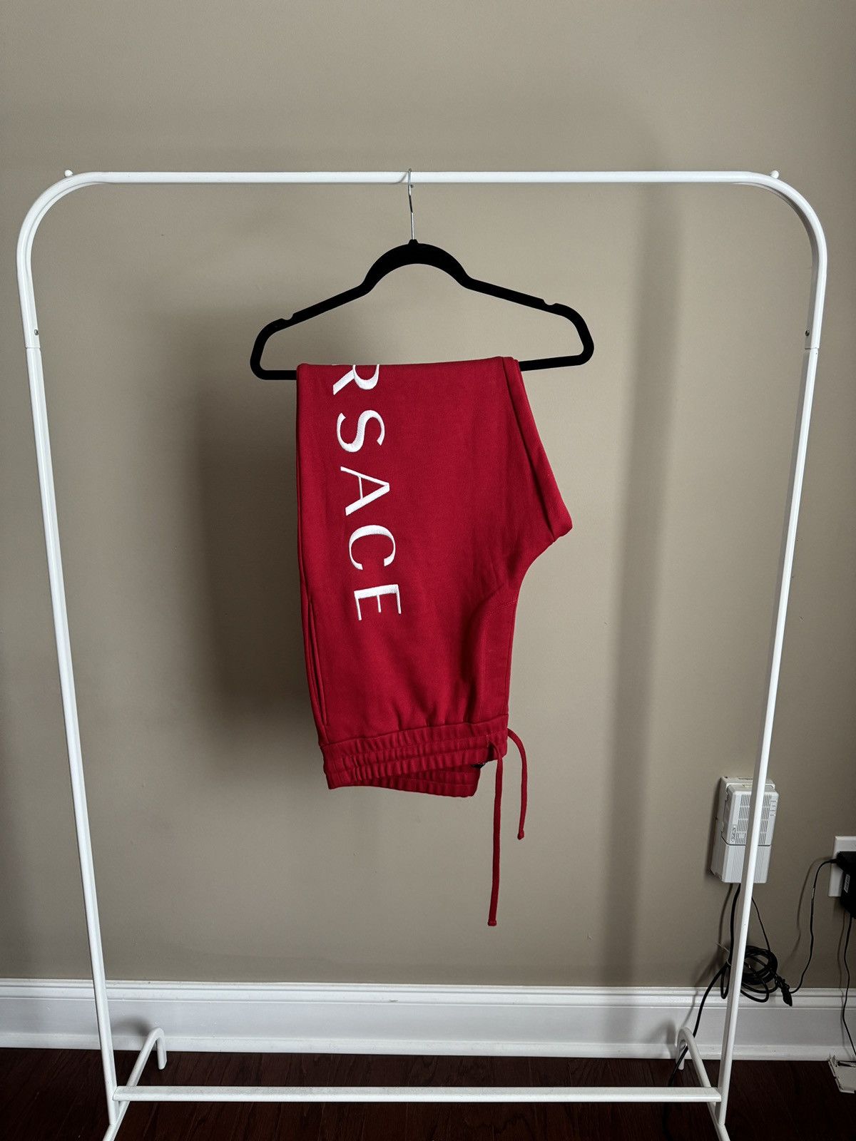 Versace Versace Embroidery Red and White Sweatpants Size US 38 / EU 54 - 3 Thumbnail