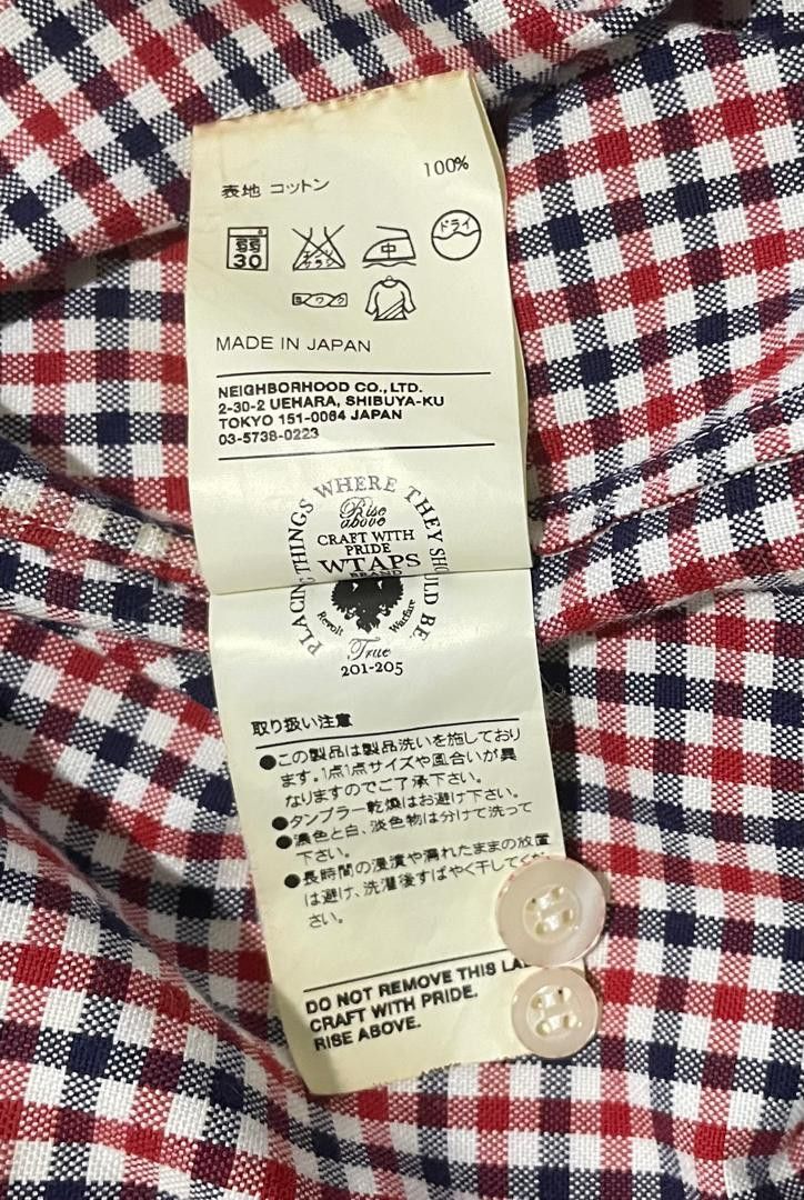 Wtaps WTAPS CHECKERED CASUAL SHIRT MADE IN JAPAN Size US S / EU 44-46 / 1 - 8 Thumbnail