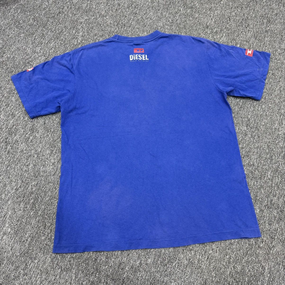 Diesel × Vintage Diesel Big Logo Tshirt L Size Size US L / EU 52-54 / 3 - 2 Thumbnail