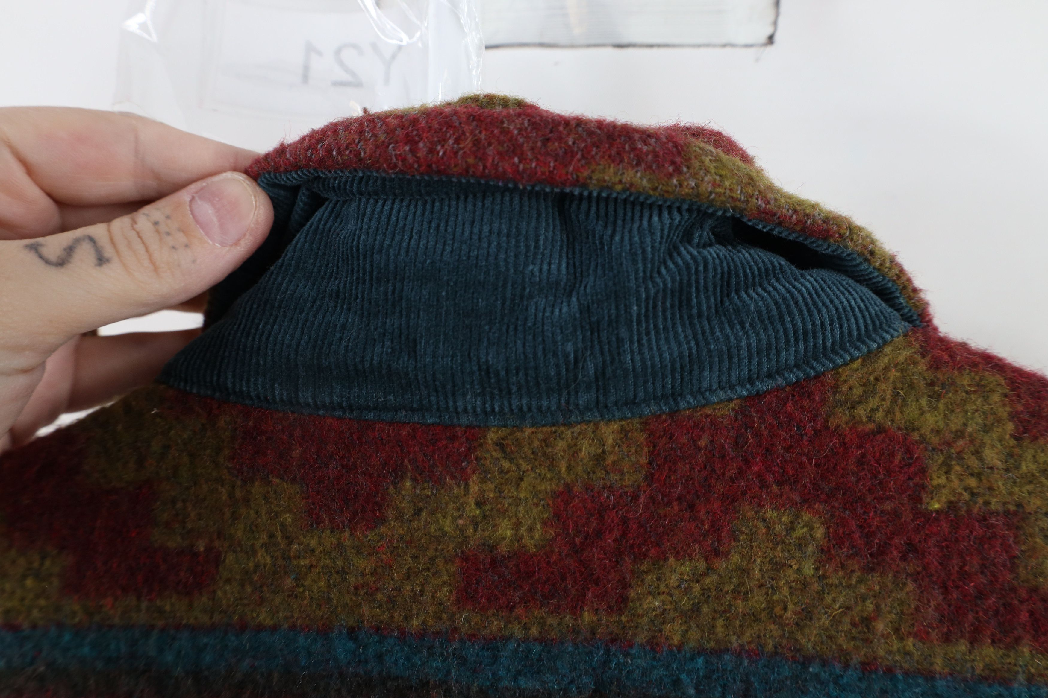 Vintage Vintage 90s Streetwear Rainbow Southwestern Blazer Jacket Size M / US 6-8 / IT 42-44 - 10 Thumbnail