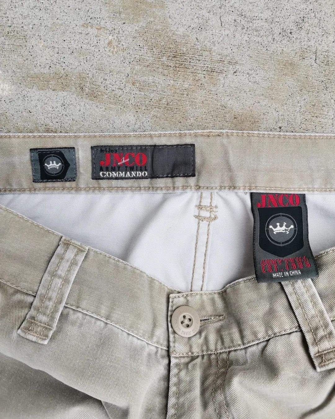 JNCO JNCO Army Twill Comando Cargo Vintage (90's) Pants Size US 34 / EU 50 - 3 Thumbnail