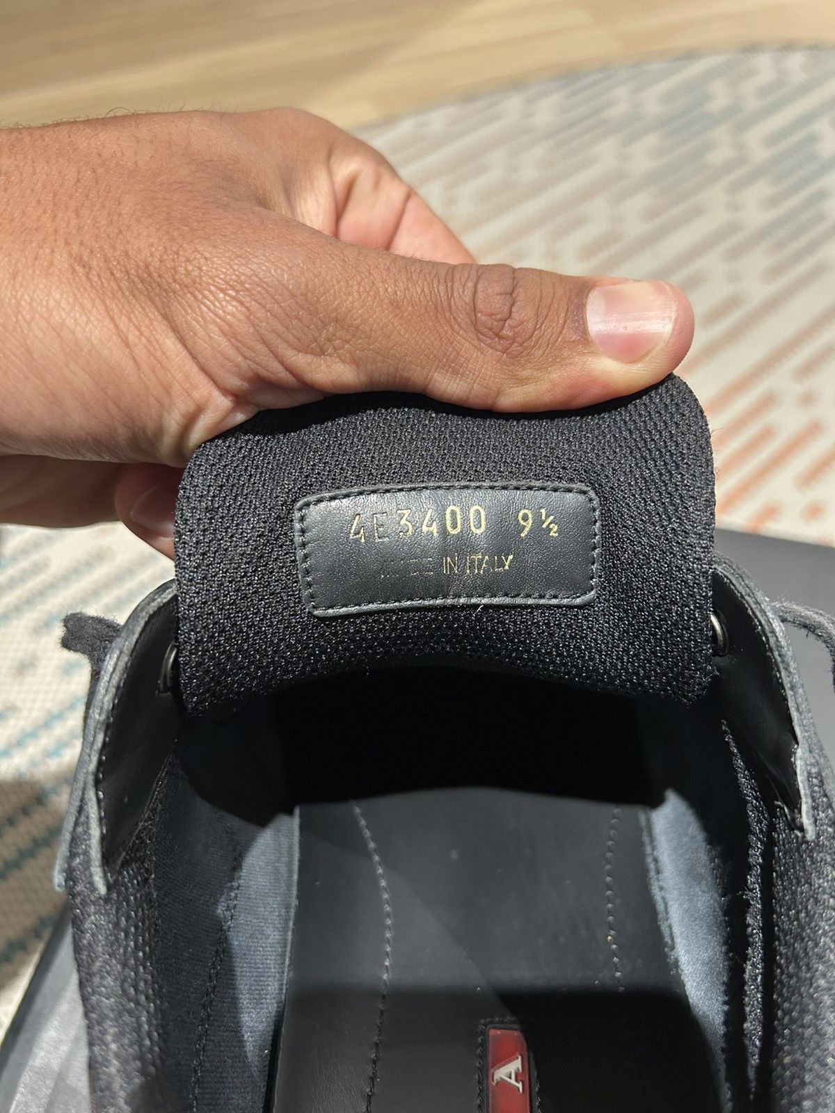 Prada Prada Americas Cup Black Size US 11.5 / EU 44-45 - 12 Thumbnail
