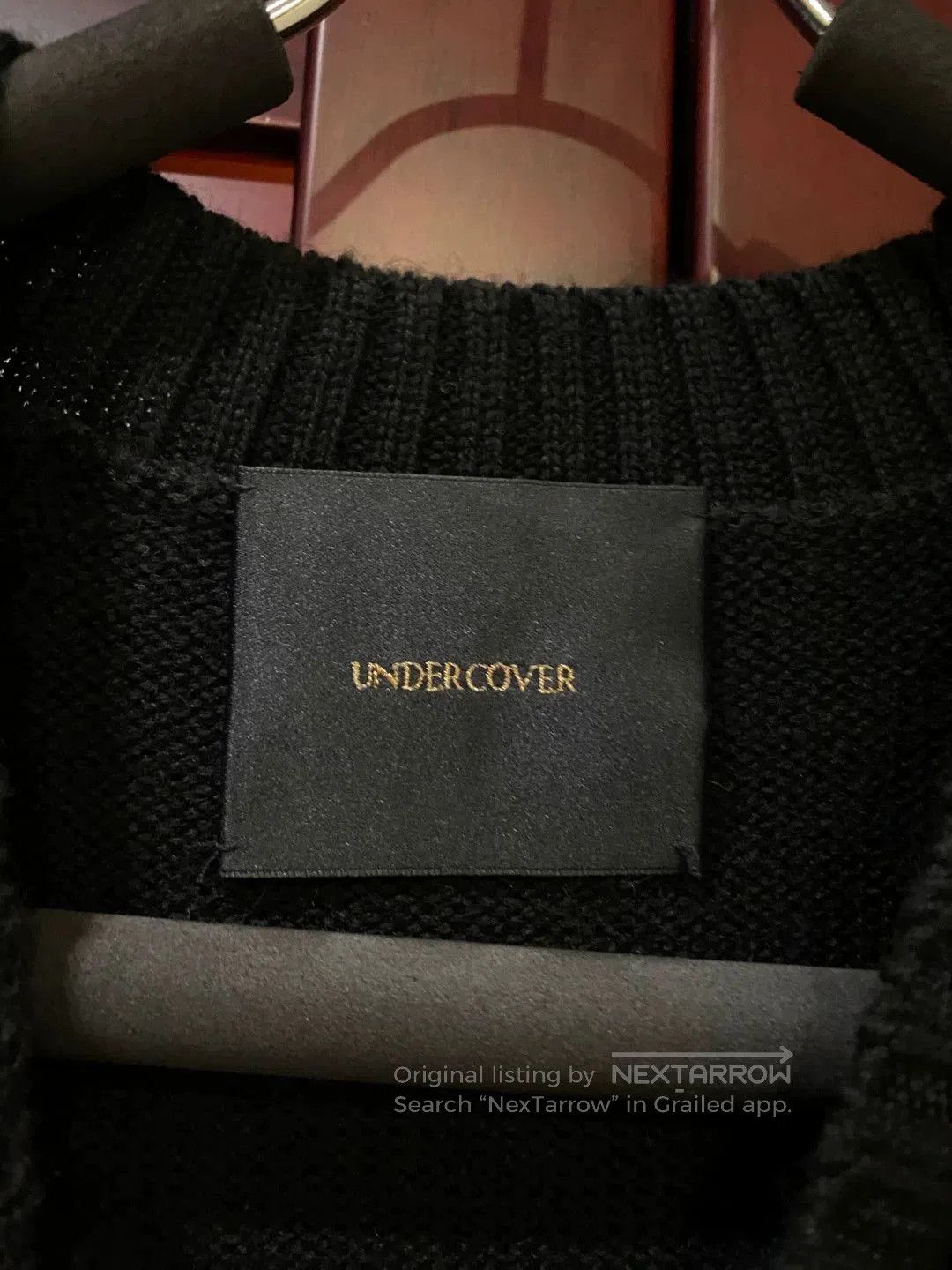 Undercover UNDER COVER Men's Black Sweater. Size US M / EU 48-50 / 2 - 3 Thumbnail