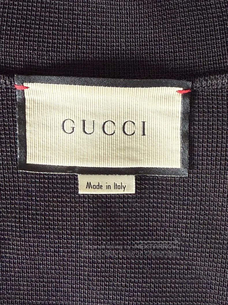 Gucci Gucci Black knitted cardigan coat Size XS / US 0-2 / IT 36-38 - 6 Thumbnail