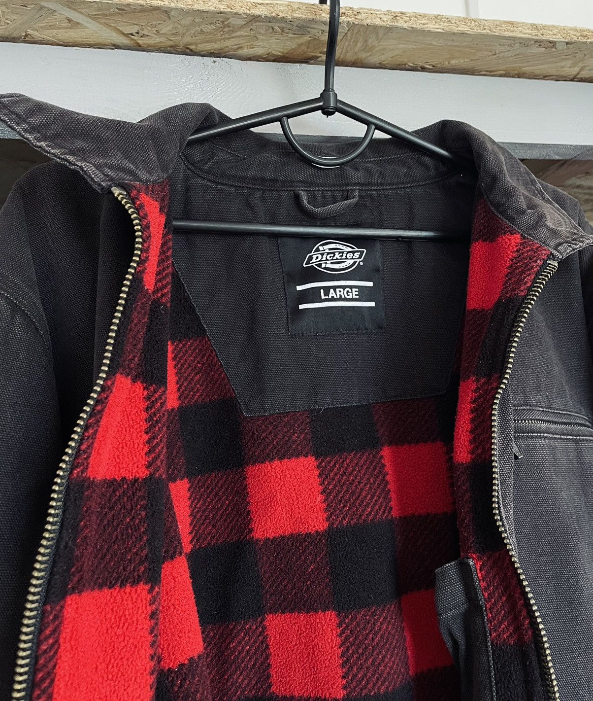 Dickies × Vintage Vintage Dickies Detroit Active Flannel Jacket Size US L / EU 52-54 / 3 - 12 Thumbnail