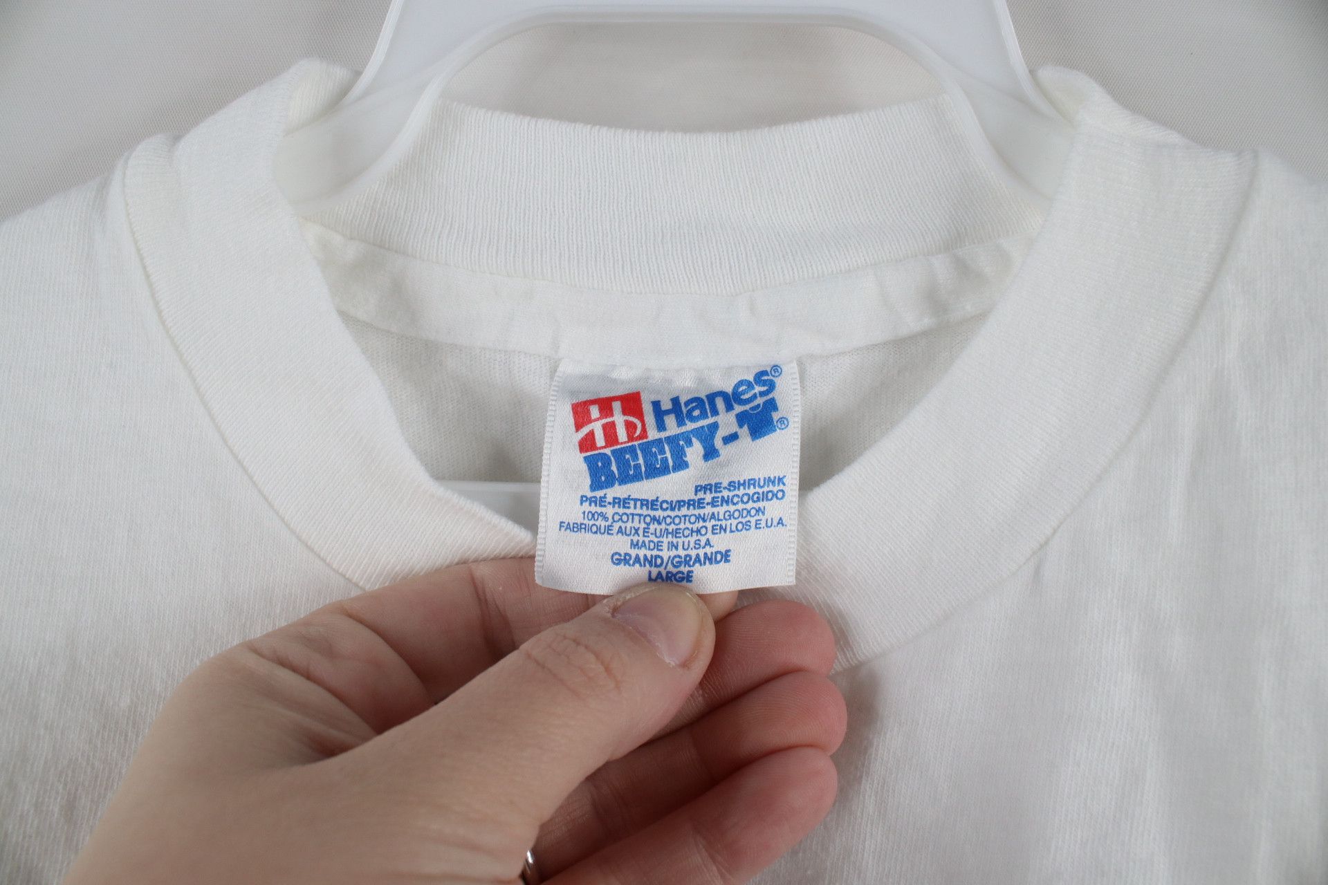 Vintage Vintage 90s 1994 World Cup Soccer Greece Futbol T-Shirt USA Size US L / EU 52-54 / 3 - 5 Thumbnail
