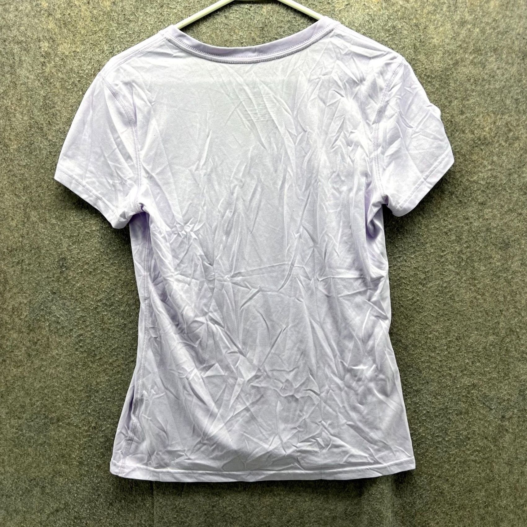 Nike Nike Shirt Womens Medium Purple Dri-FIT V-Neck Athletic Running Gym Yoga Size M / US 6-8 / IT 42-44 - 5 Thumbnail