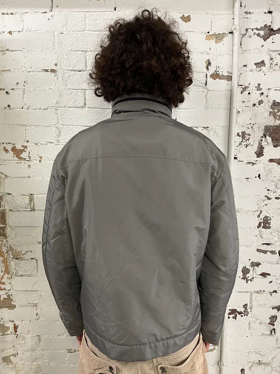 Versace 2000s Versace Grey Multi Zips Bomber Jacket Size US M / EU 48-50 / 2 - 3 Thumbnail