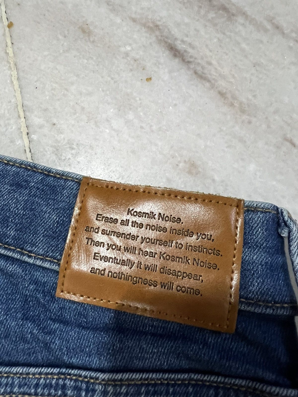 GU GU x UNDERCOVER RIPPED JEANS VERY RARE Size US 30 / EU 46 - 16 Thumbnail