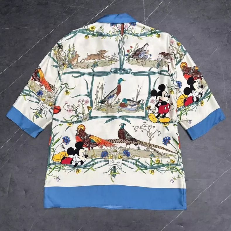 Gucci Gucci Disney Silk Short Sleeve Pajama-2506 Size US M / EU 48-50 / 2 - 2 Thumbnail