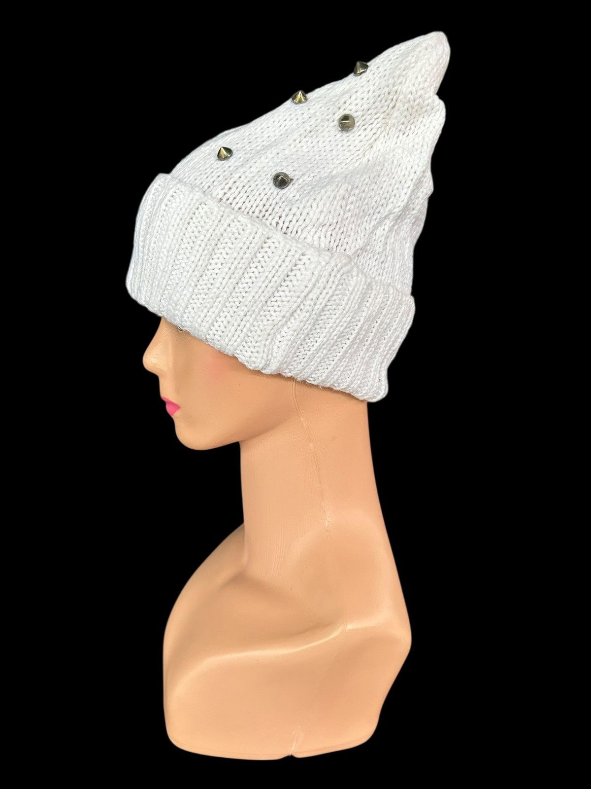 14th Addiction × Japanese Brand Japanese Punk Bondage Horn Devil Knitt Beanie Hats Size ONE SIZE - 4 Thumbnail