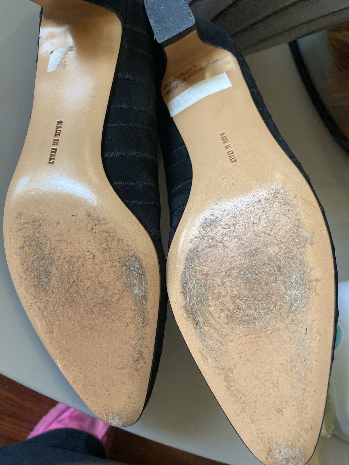Salvatore Ferragamo Ferragamo suede heels Size US 8.5 / IT 38.5 - 3 Thumbnail