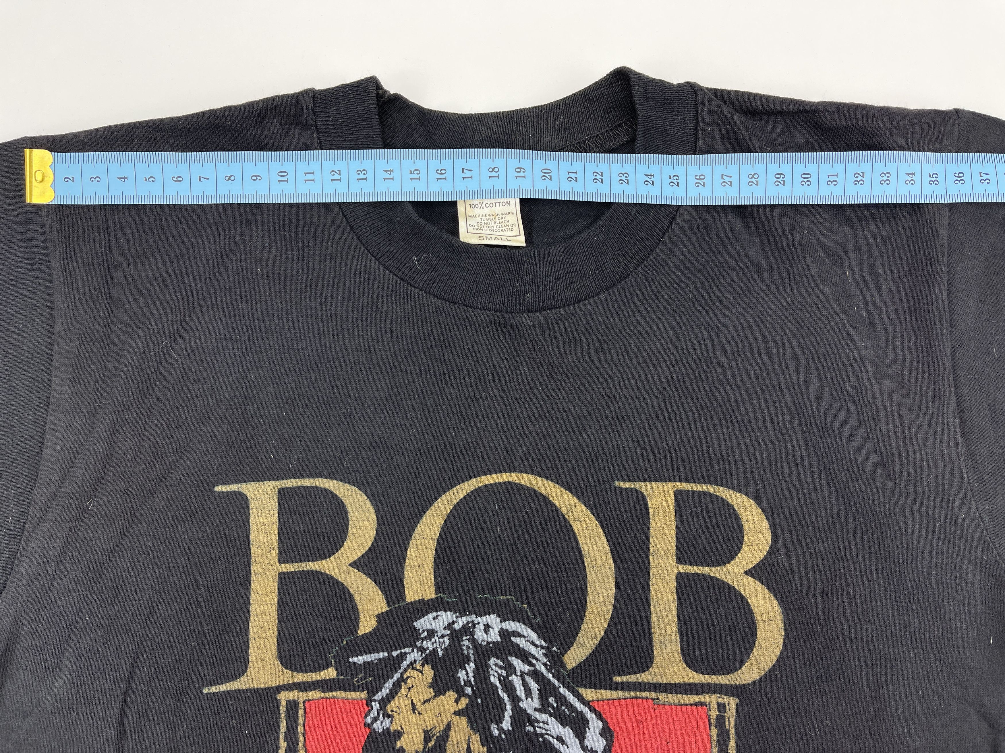 Band Tees × Bob Marley Vintage Bob Marley t-shirt, 1984, 80s, Rock, reggae, 1980s S Size US S / EU 44-46 / 1 - 9 Thumbnail