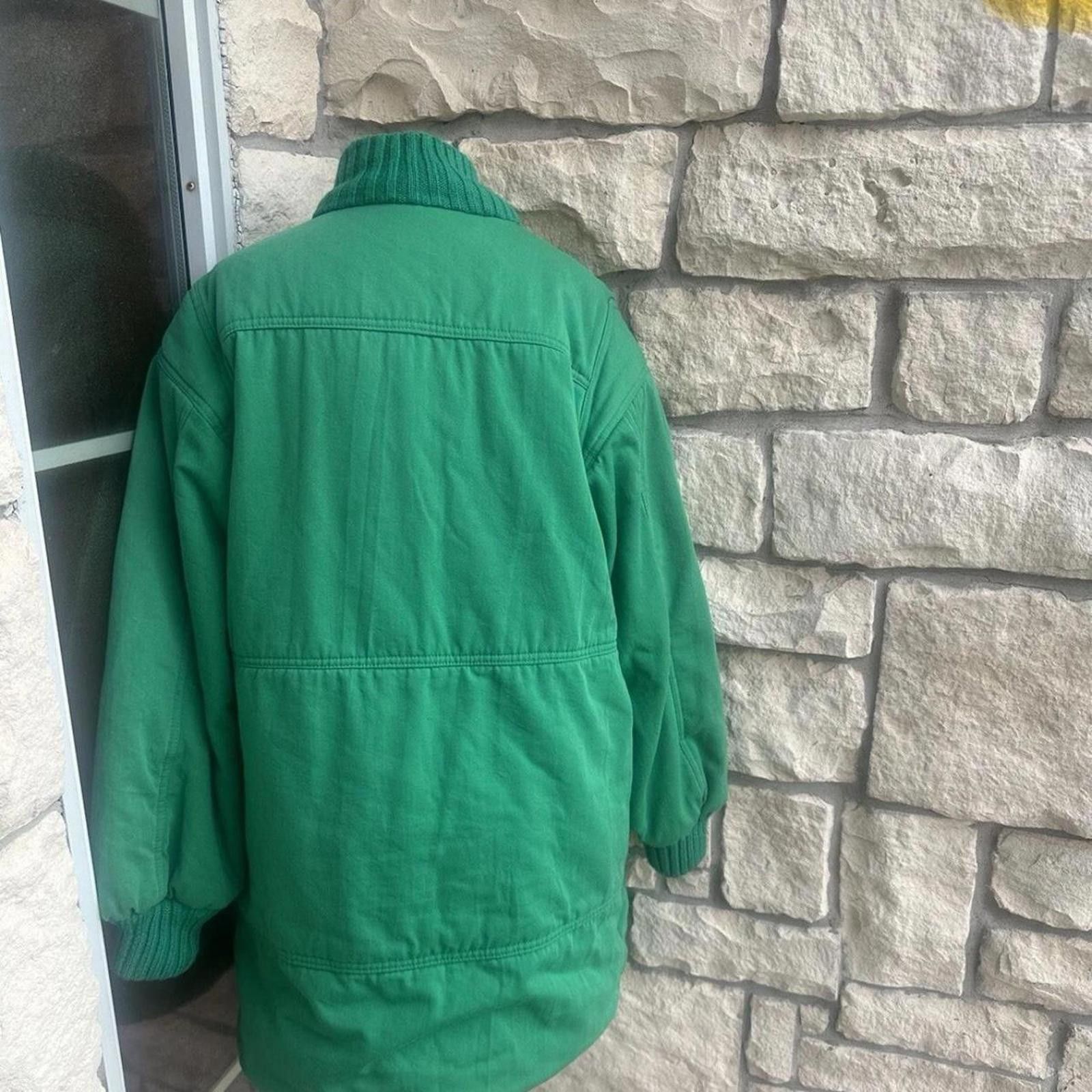 Other Green Portrait vintage 80s jacket large Size L / US 10 / IT 46 - 2 Thumbnail