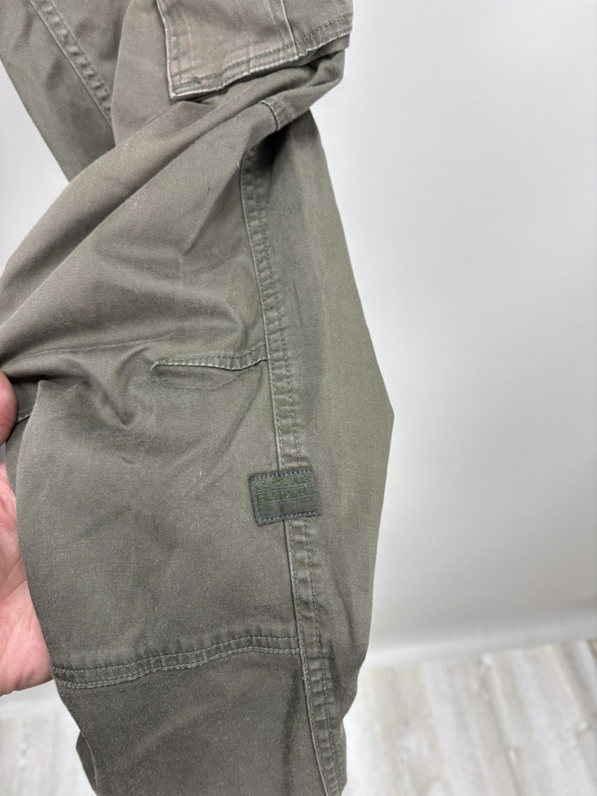 G-Star Mens cargo pants G Star Raw Size 31 Color Khaki/Brown Size US 31 - 5 Thumbnail