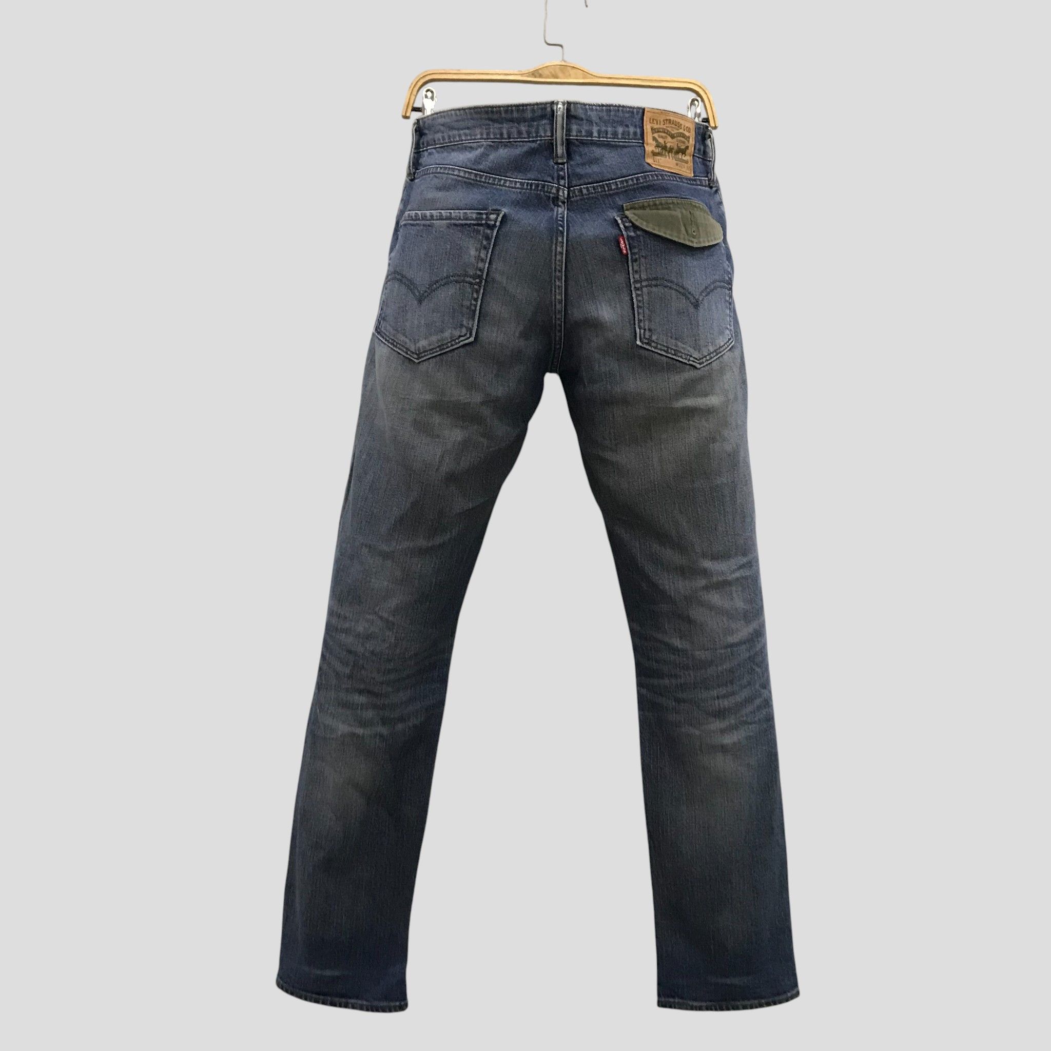 Levi's Vintage Levi’s 511 Slim Fit Green Pocket Flap Military Style Size US 32 / EU 48 - 1 Thumbnail