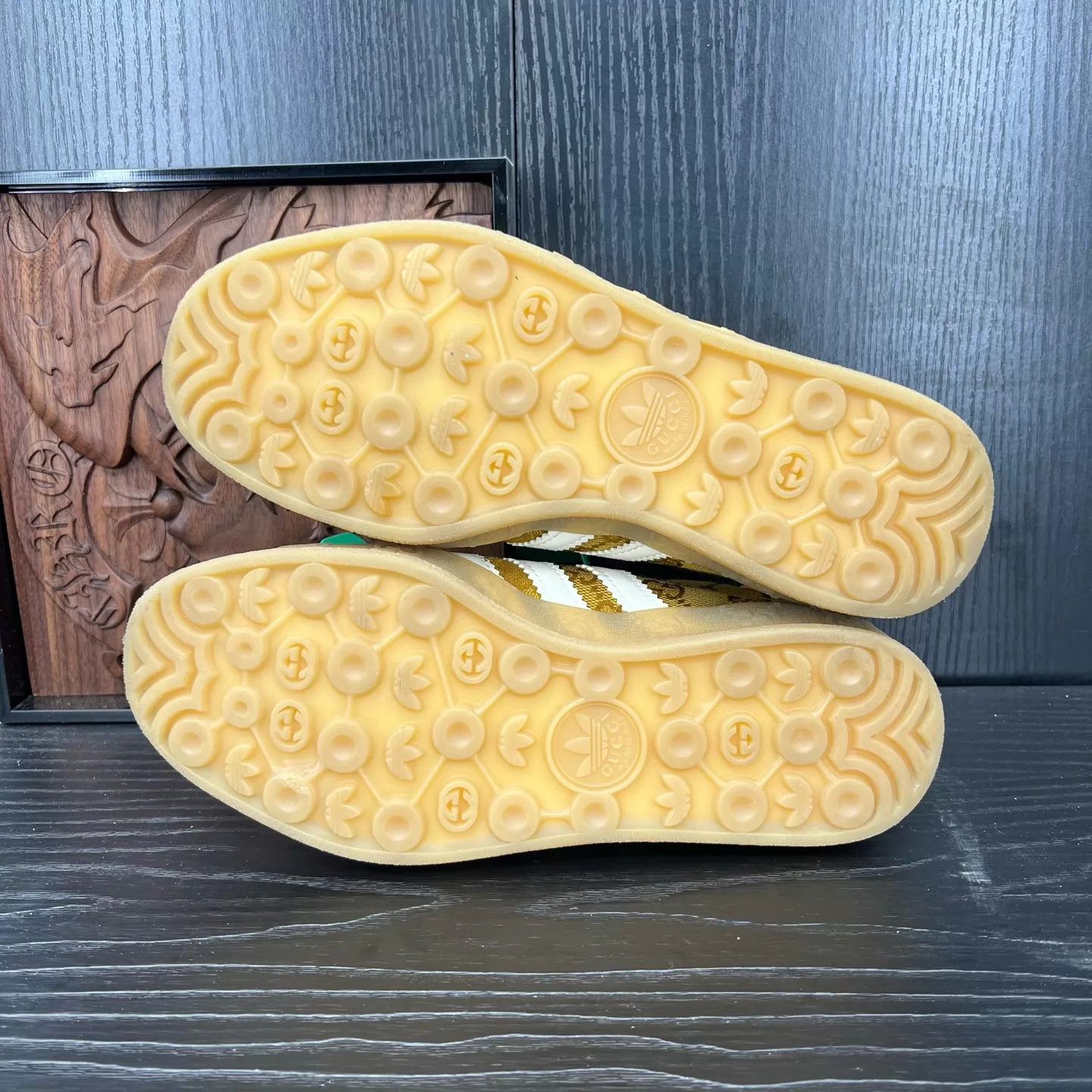 Gucci Gucci x Adidas Beige Brown Size 38 New Size US 6.5 / IT 36.5 - 7 Thumbnail