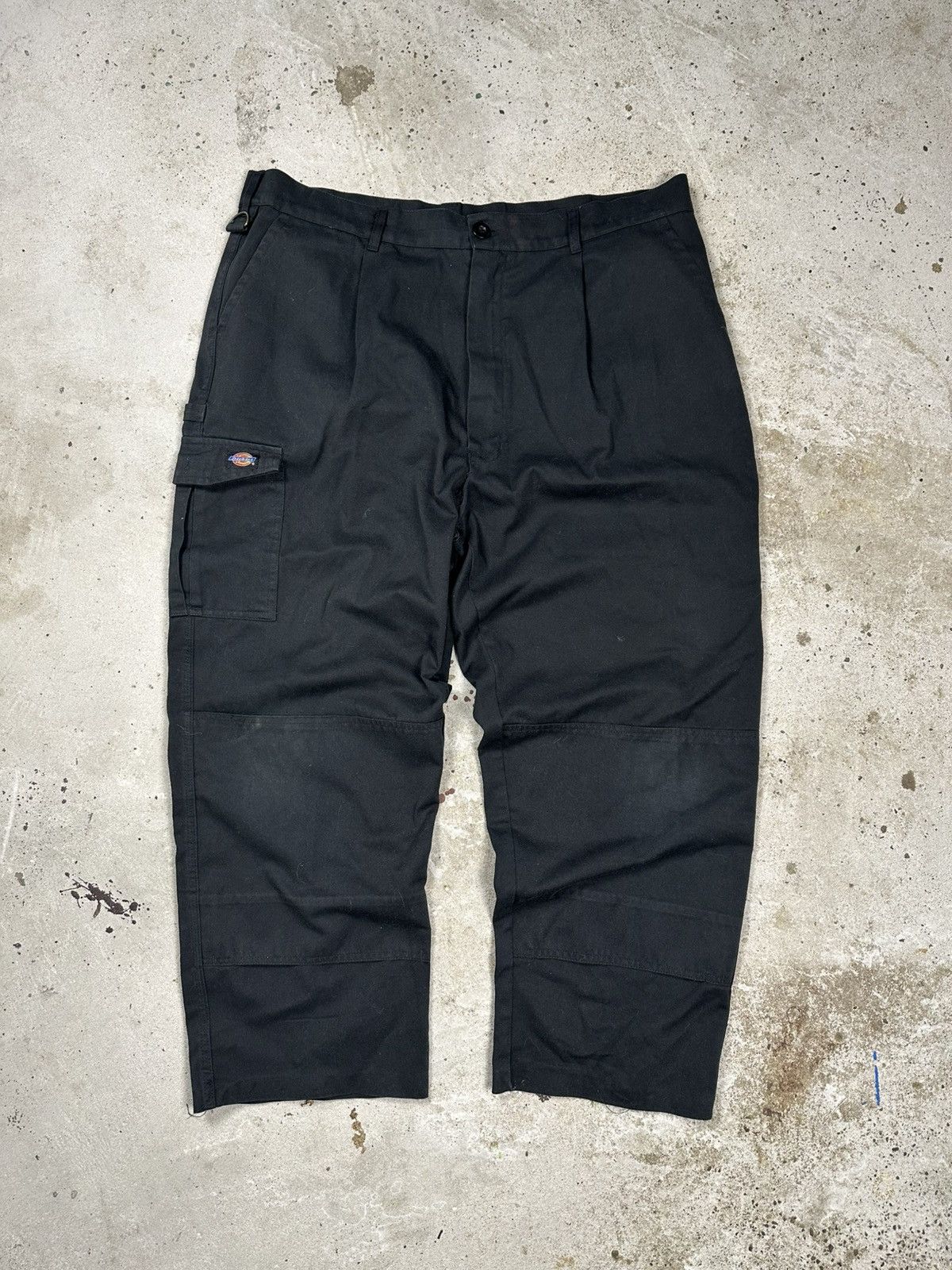 Dickies × Vintage Vintage Y2K Dickies Redhawk Black Cargo Baggy Carpenter Pant Size US 40 / EU 56 - 1 Thumbnail