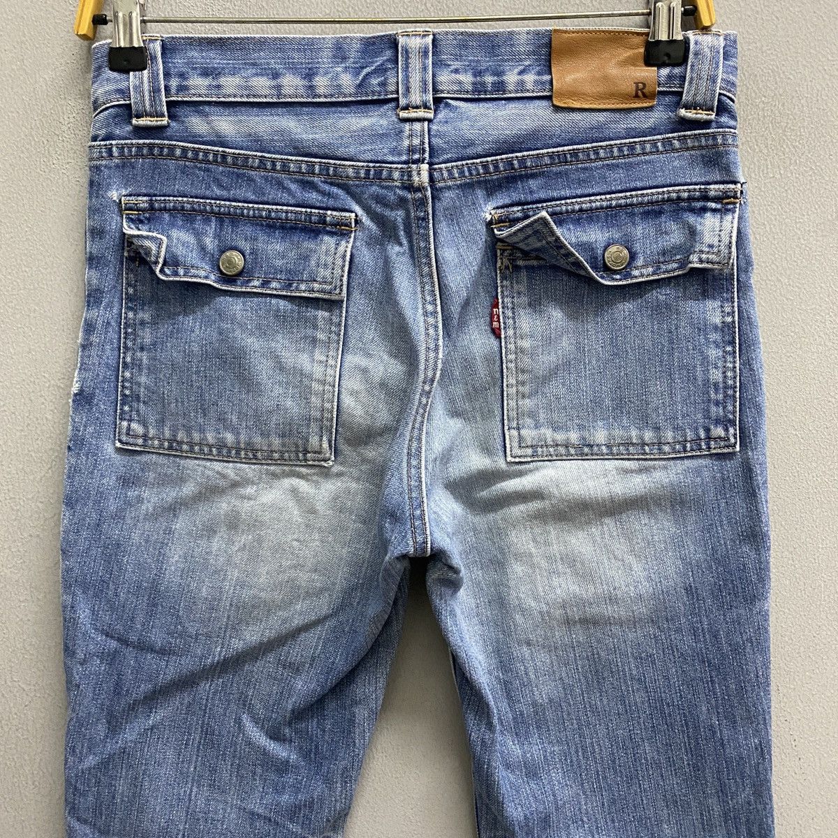 Japanese Brand Japanese Brand Works n&m Bushpants Distressed Denim Size US 28 / EU 44 - 9 Thumbnail