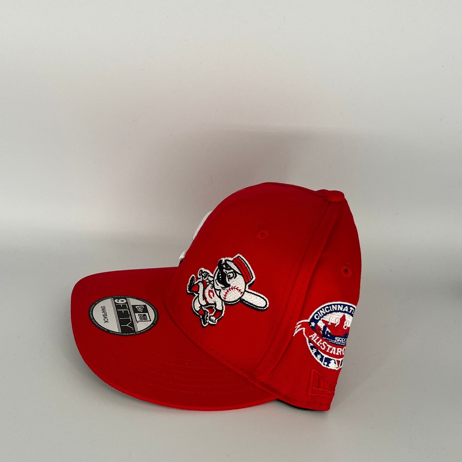 New Era Red Cincinnati Reds 1990 World Series All Star Game New Era Size ONE SIZE - 2 Thumbnail