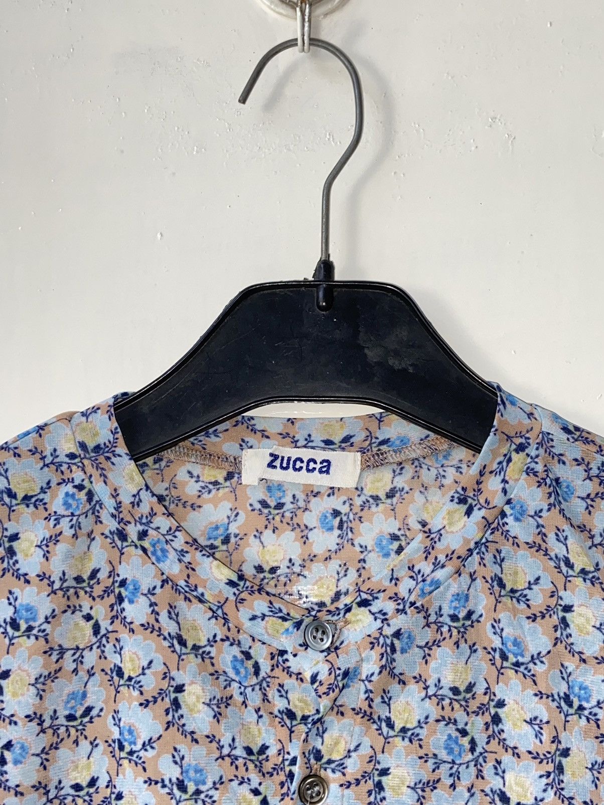 Issey Miyake × Japanese Brand × Zucca ZUCCA Flower Patterned Shirt Size US XS / EU 42 / 0 - 13 Thumbnail