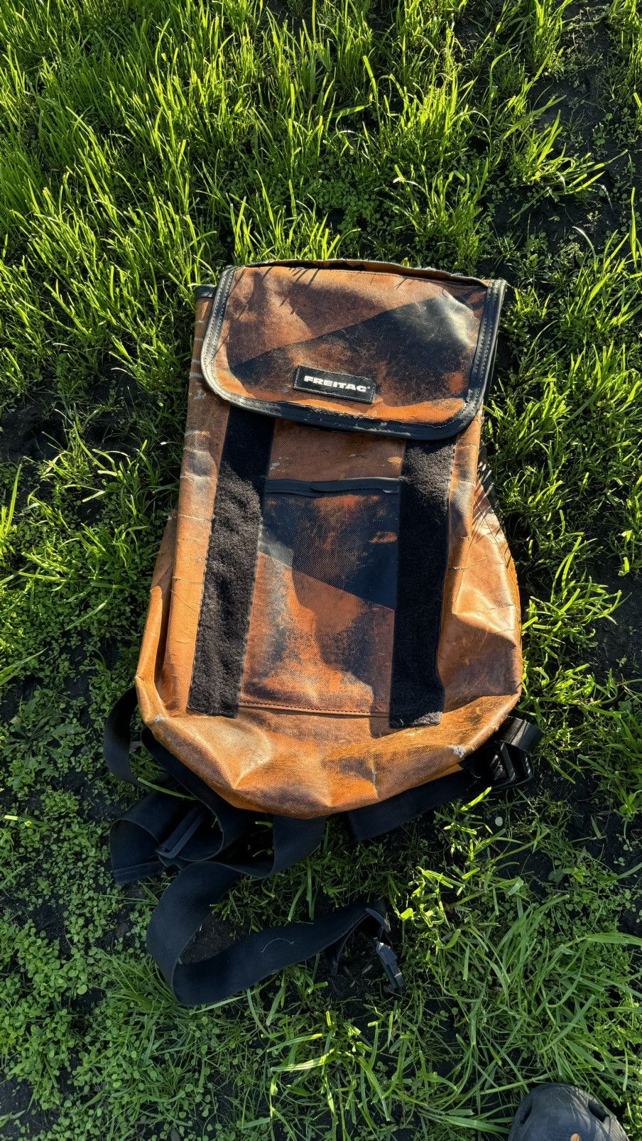 Freitag Freitag big backpack bag orange / black Size ONE SIZE - 18 Thumbnail