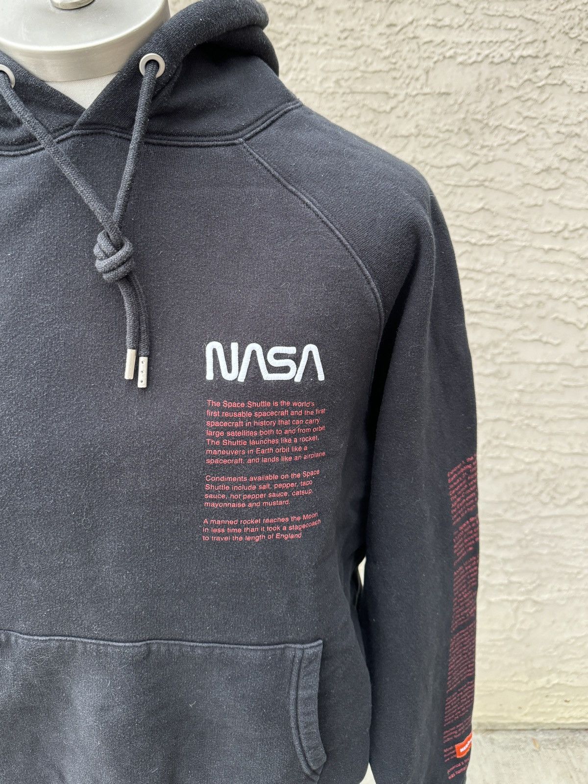 Heron Preston BLACK HERON PRESTON NASA HOODIE Size US S / EU 44-46 / 1 - 4 Thumbnail