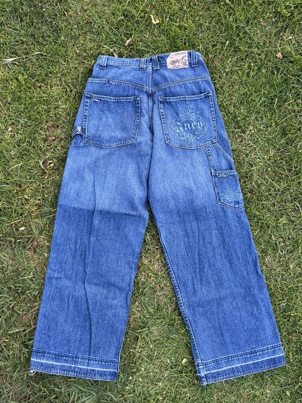 JNCO JNCO Wide Leg Baggy Carpenter Blue Jeans Size US 32 / EU 48 - 1 Thumbnail