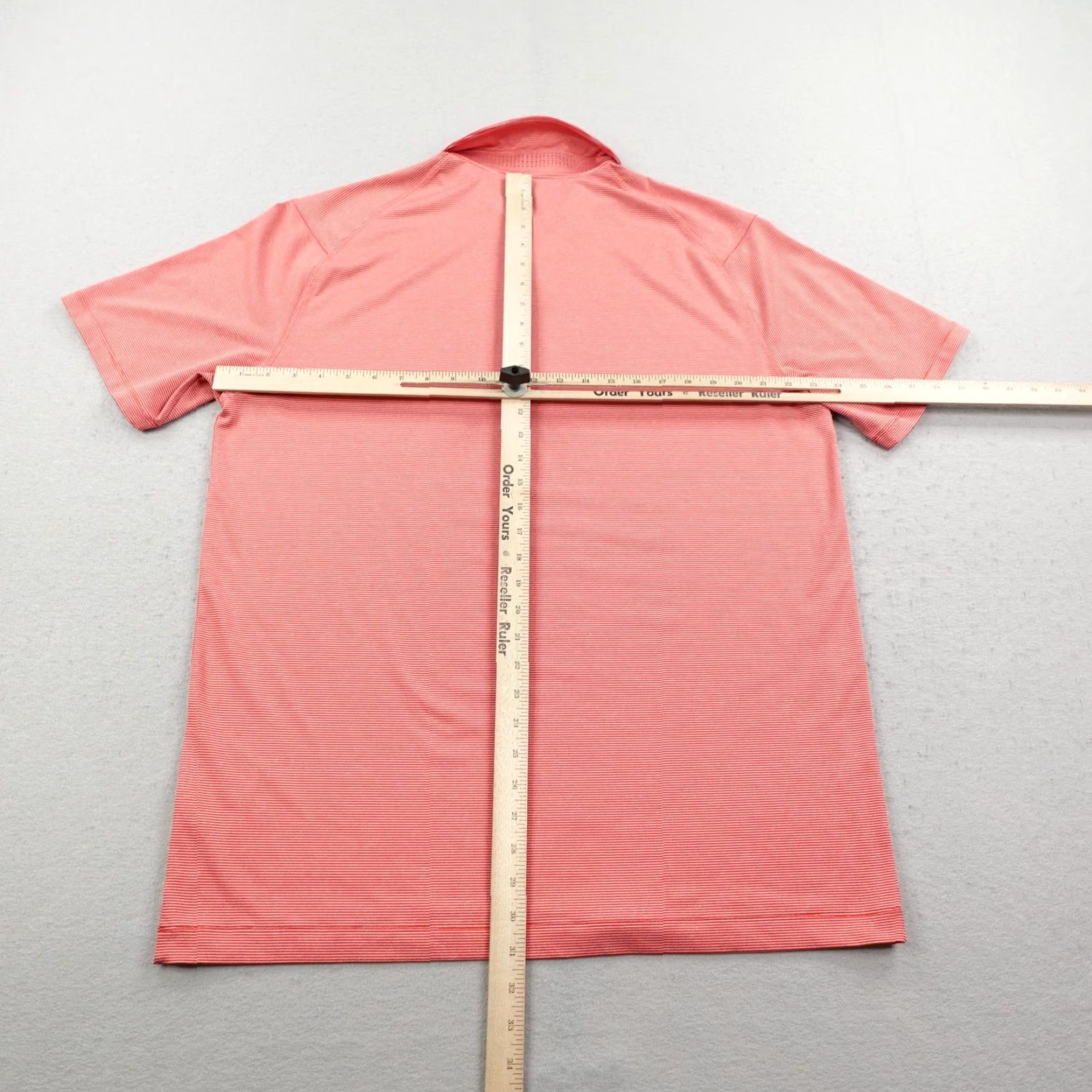Nike Nike Tiger Woods Collection Polo Shirt Mens Large Red White Stripe Dri-FIT Golf Size US L / EU 52-54 / 3 - 7 Thumbnail