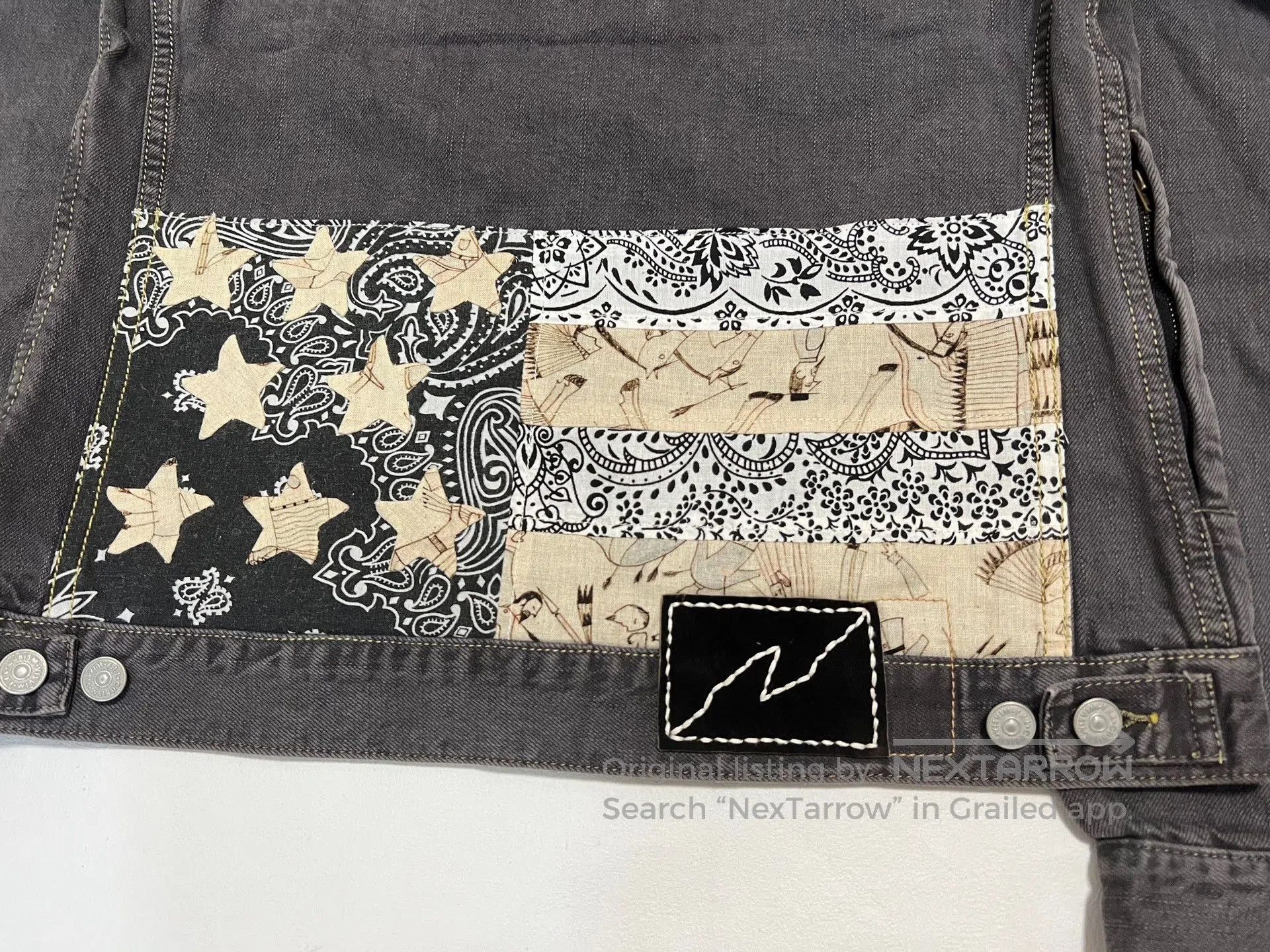 Visvim visvim 18 ICT SS 101 JKT Damaged Stars. Size US M / EU 48-50 / 2 - 5 Thumbnail