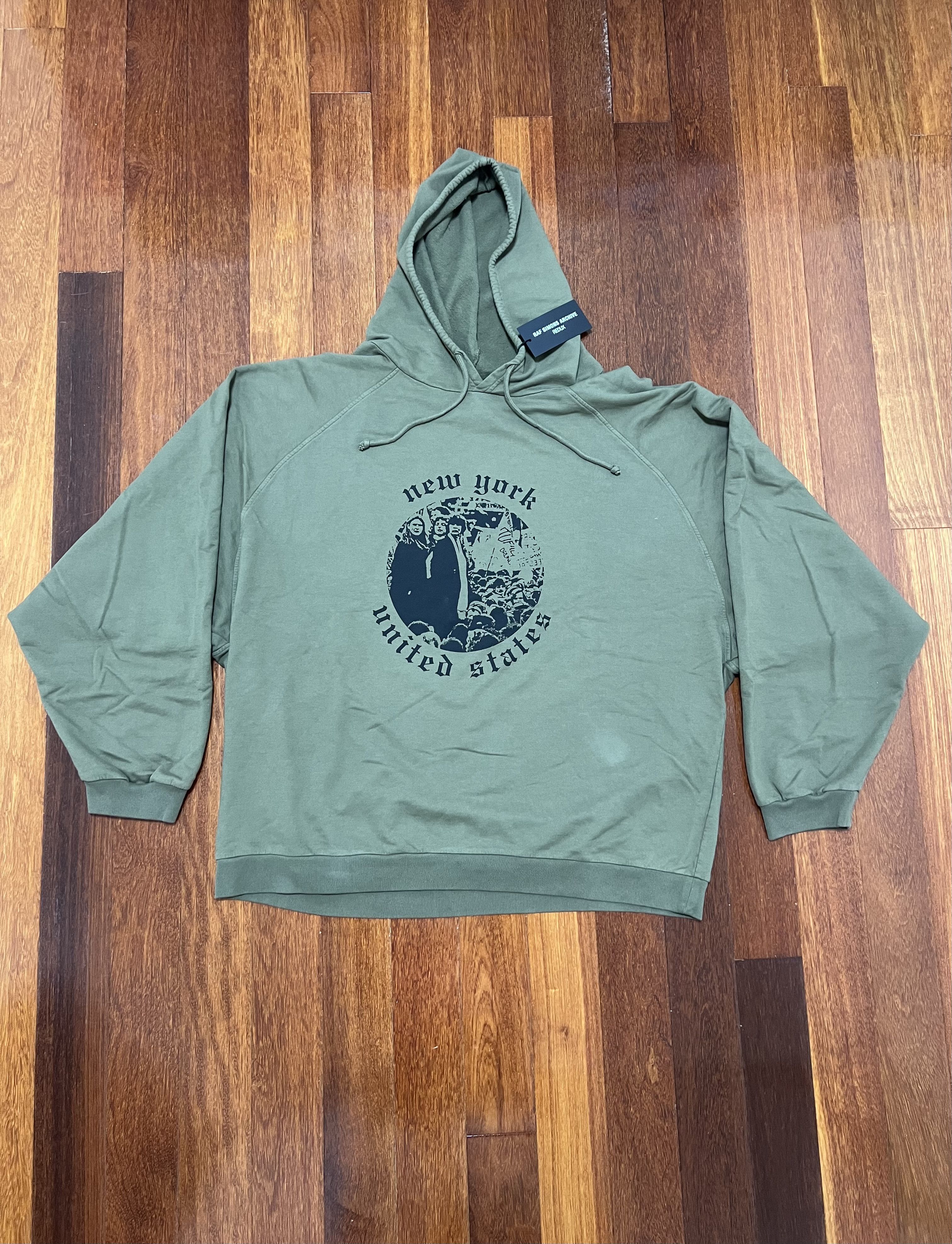 Raf Simons 💚 Raf Simons Redux New York Hoodie NEW Size US S / EU 44-46 / 1 - 3 Thumbnail