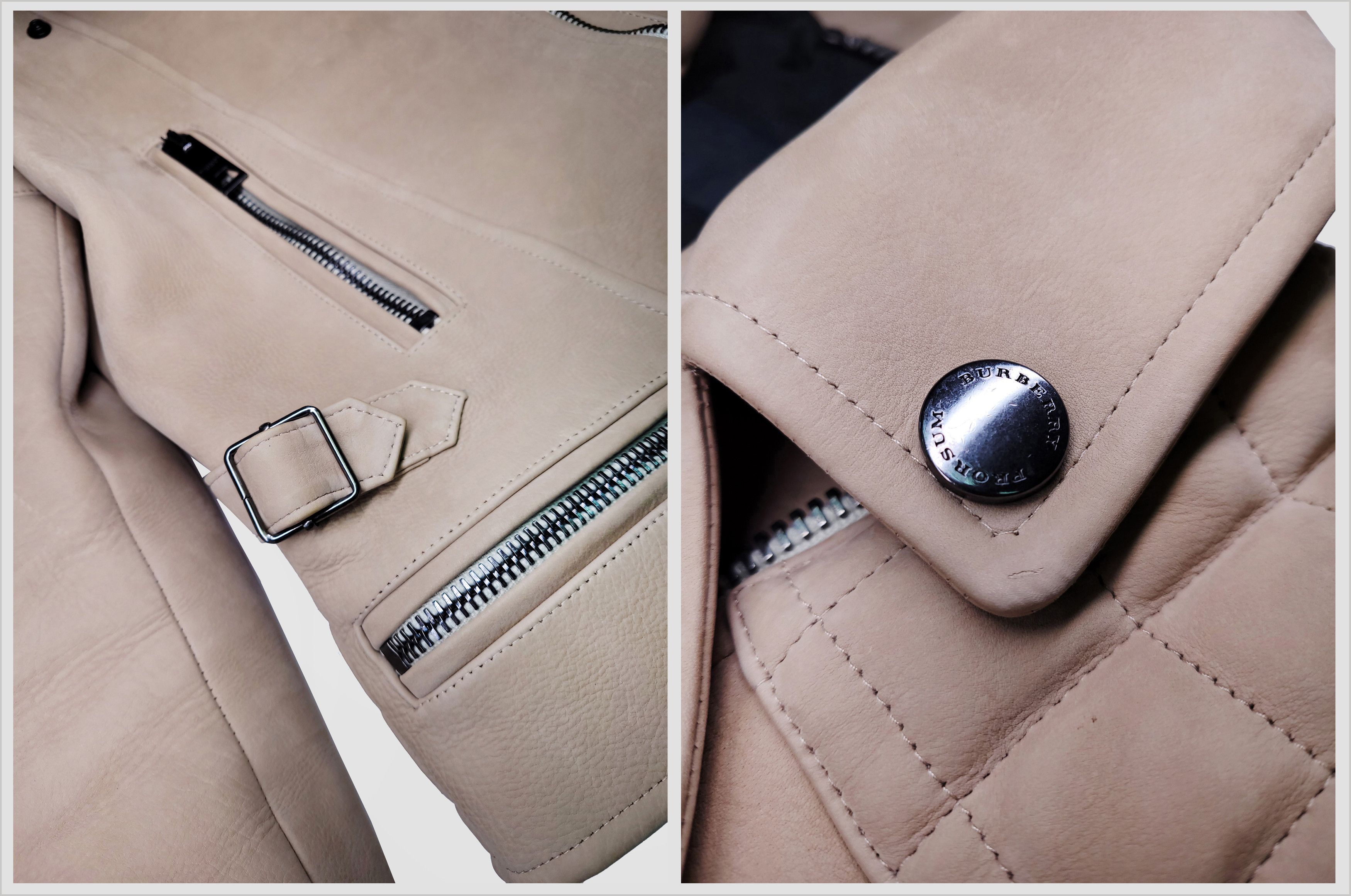 Burberry Prorsum Burberry Prorsum _ Italy _ Runway _ Leather _ Biker Jacket Size XS / US 0-2 / IT 36-38 - 8 Thumbnail