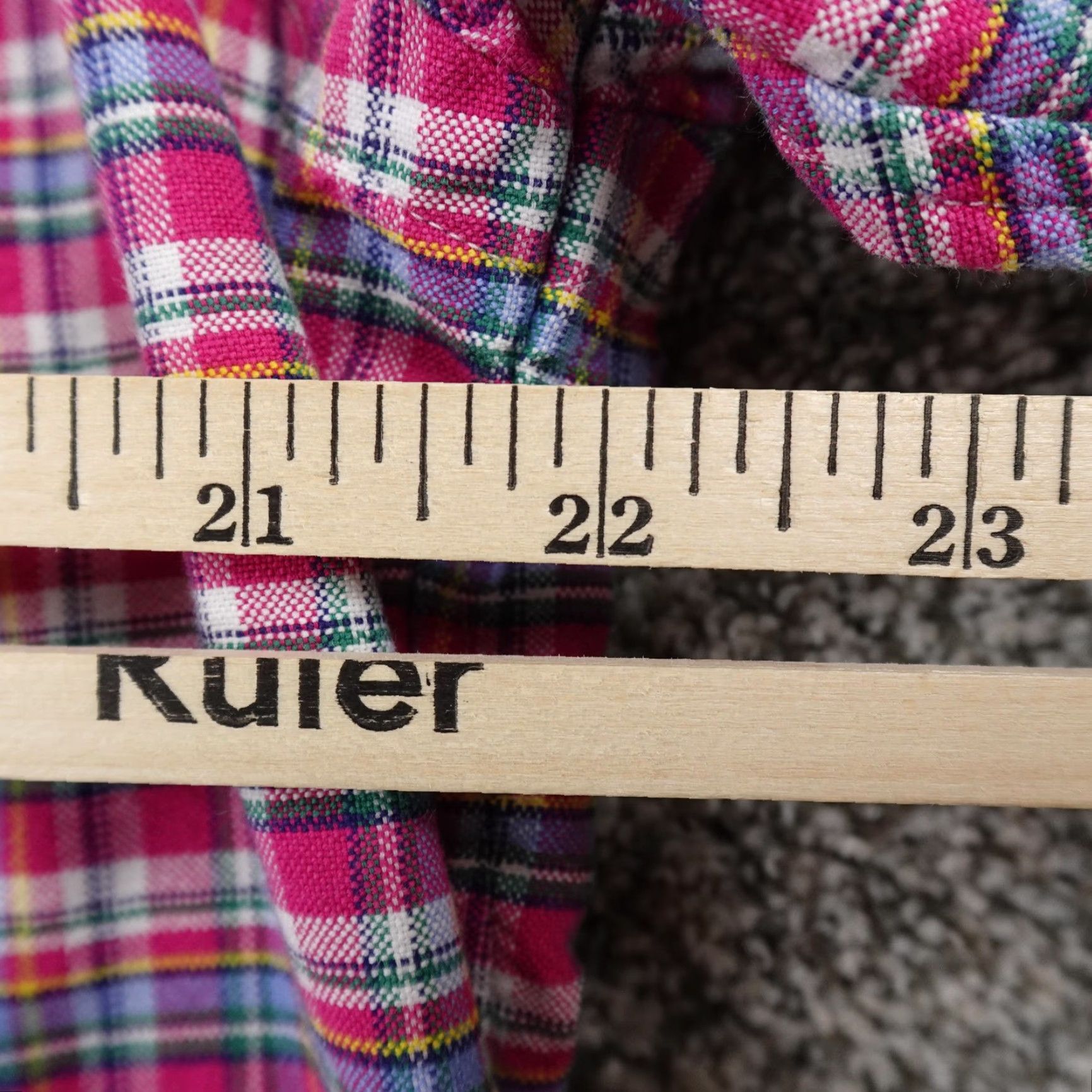 Ralph Lauren Ralph Lauren Shirt Mens L Pink Madras Plaid Long Sleeve Button Up RL Size US L / EU 52-54 / 3 - 6 Thumbnail